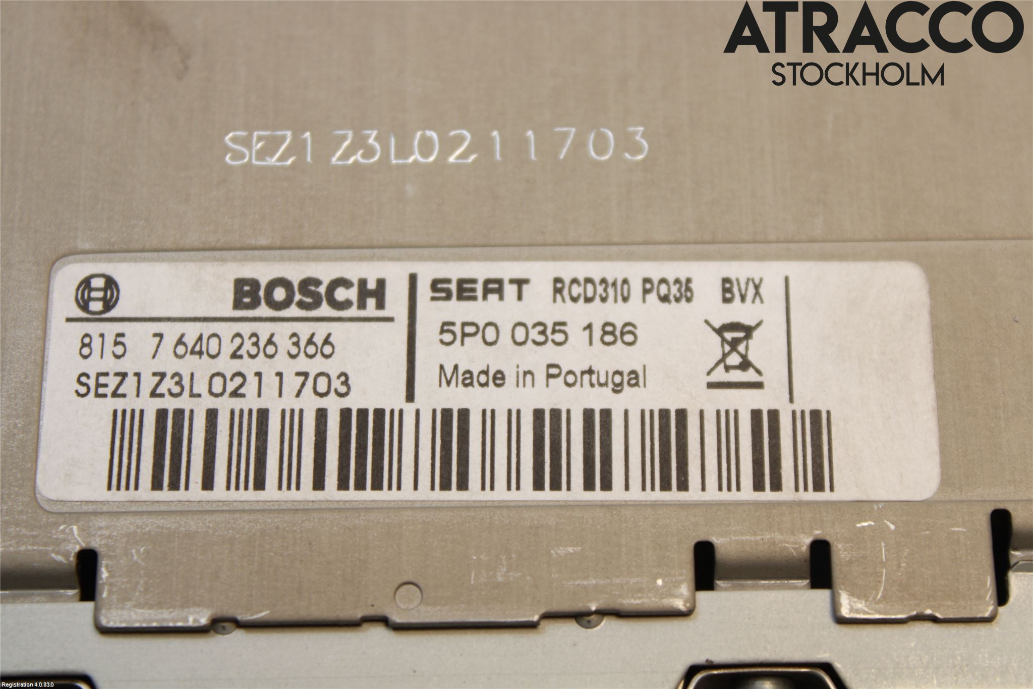 Seat LEON 06-12 Radio