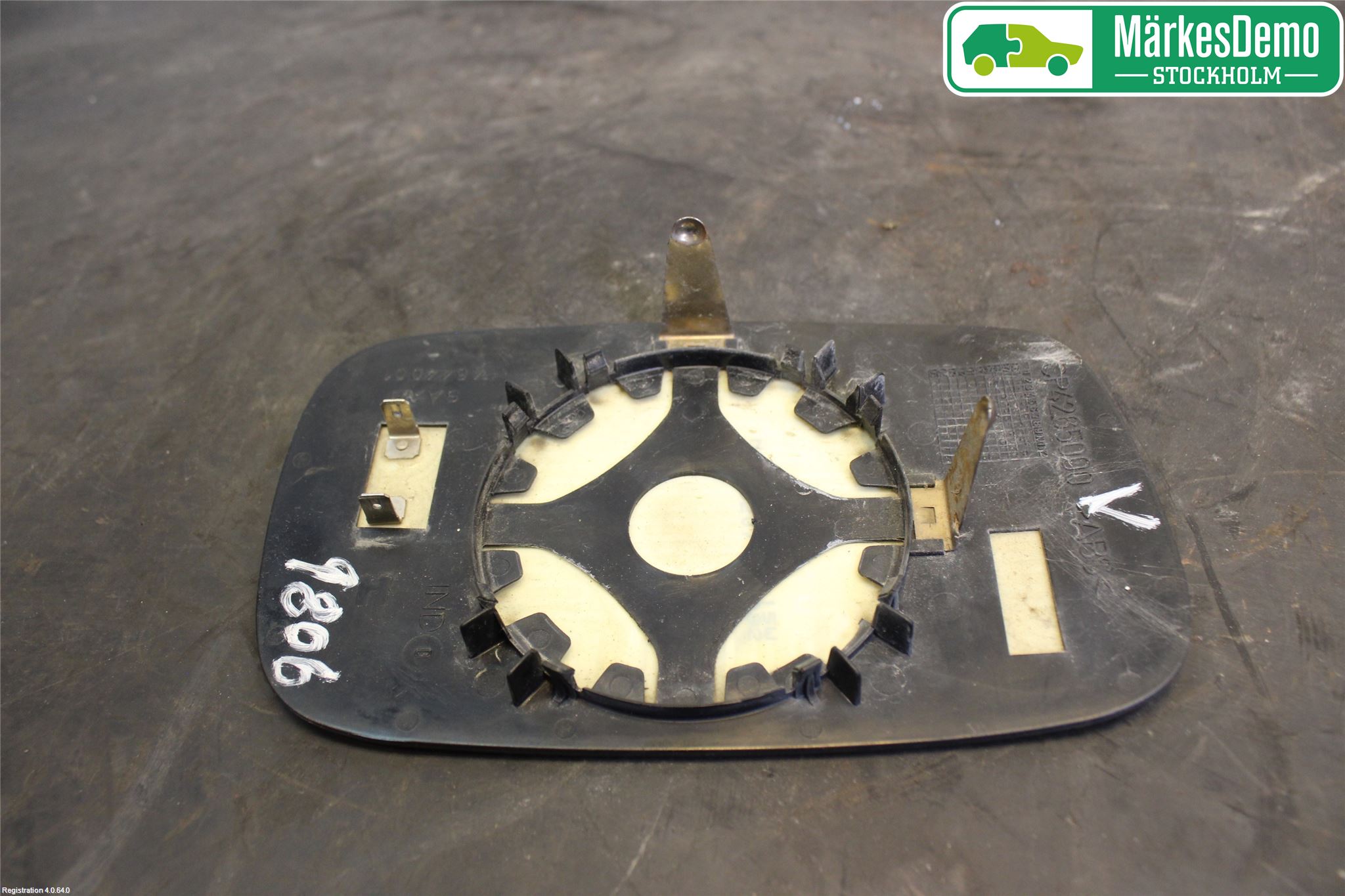 Saab 9-5 -05 Spegelglas Vä