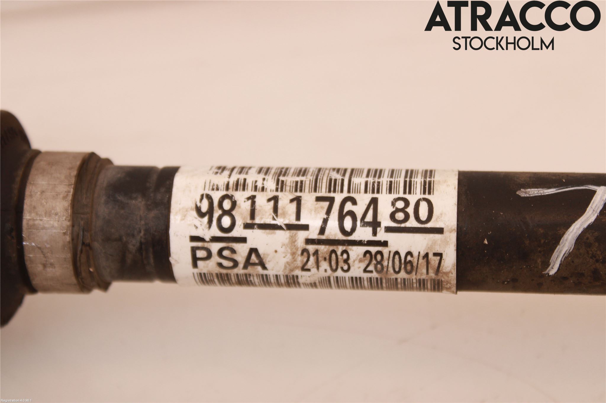 Peugeot 3008 17-24 Drivaxel Fram Höger