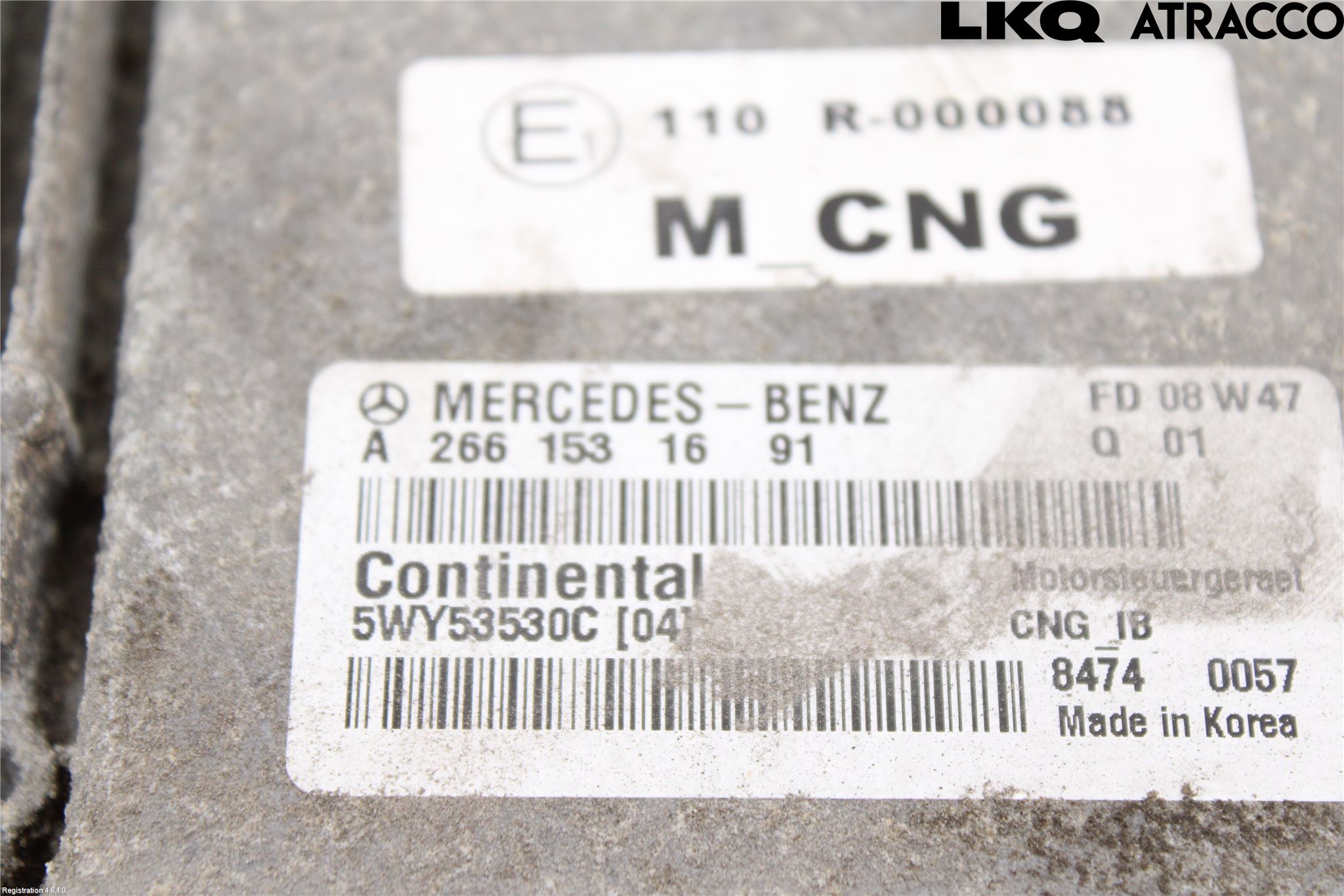 Mercedes-Benz MB B-KLASS (W245) 05-12 Styrenhet Insprut Bensin