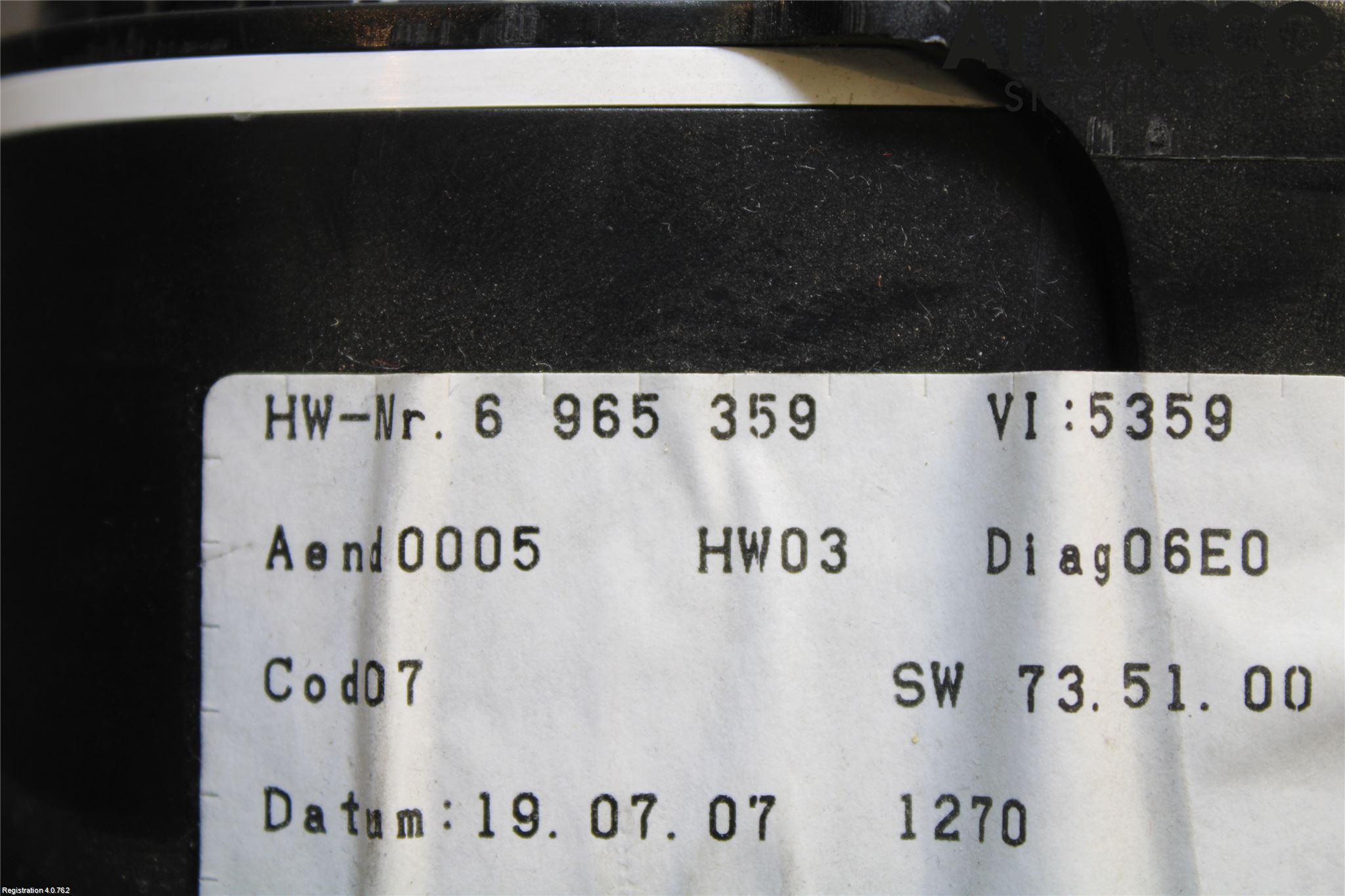 BMW 5 E60/61 Sed/Tou 02-10 Instrument Komb
