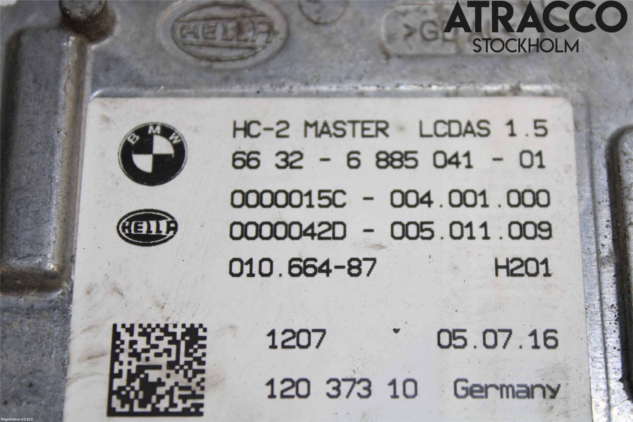 BMW 5 F10/F11/F18 09-17 Sensor Aktivt Kollisionsskydd