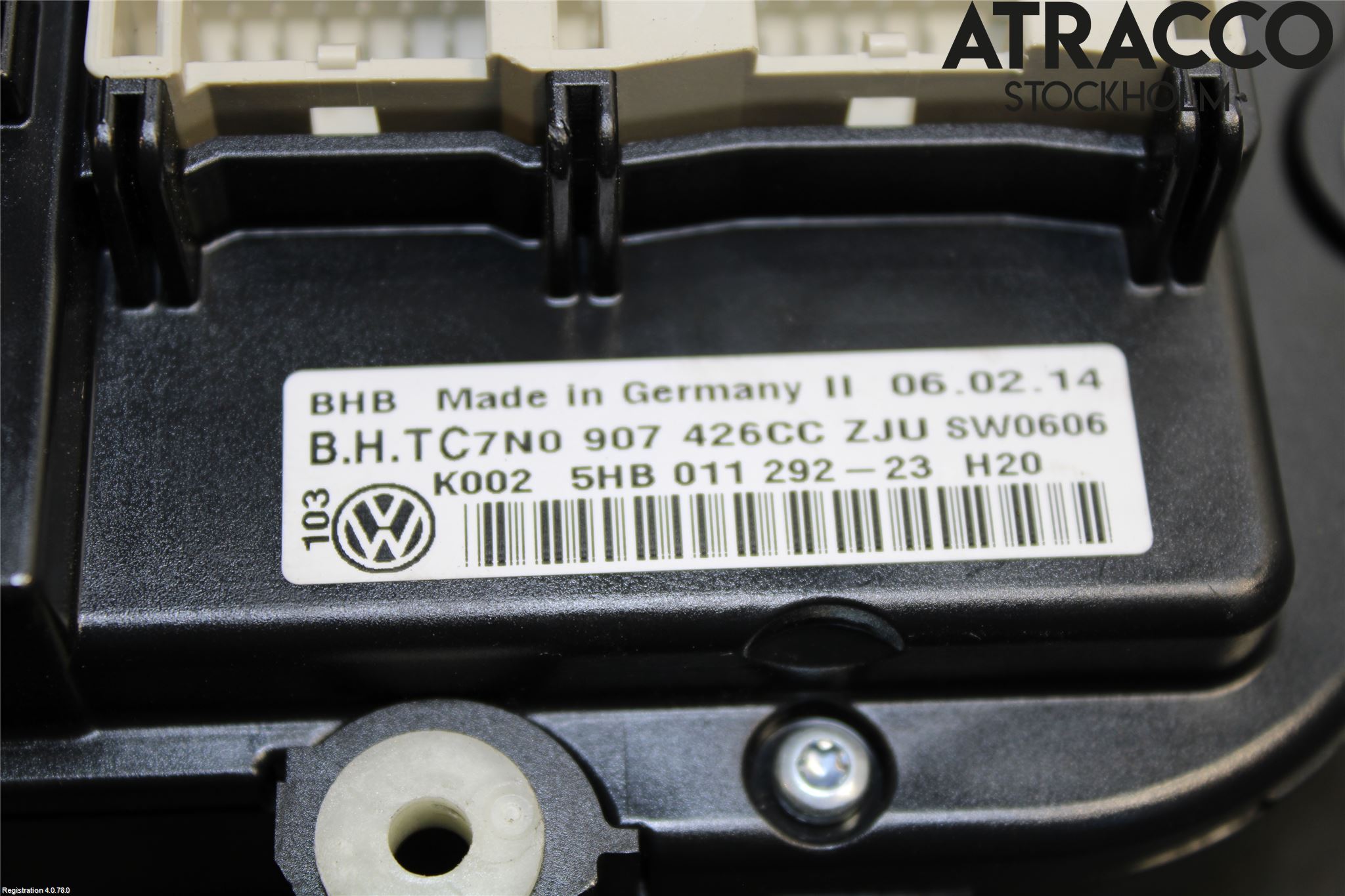 Volkswagen VW CADDY 11-15 Ac Styrenhet Ac Manöveren