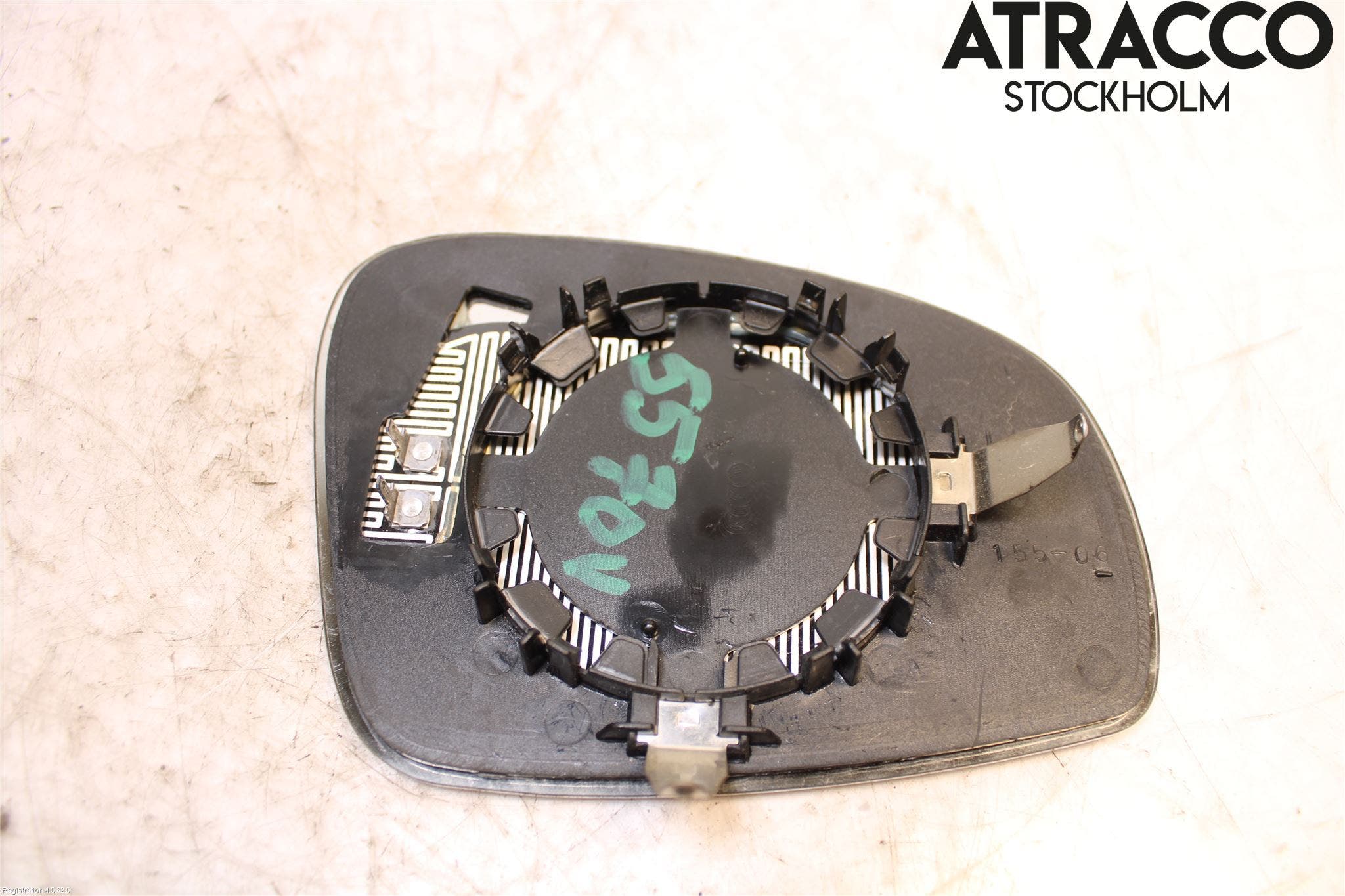 Skoda FABIA 07-14 Spegelglas Vä