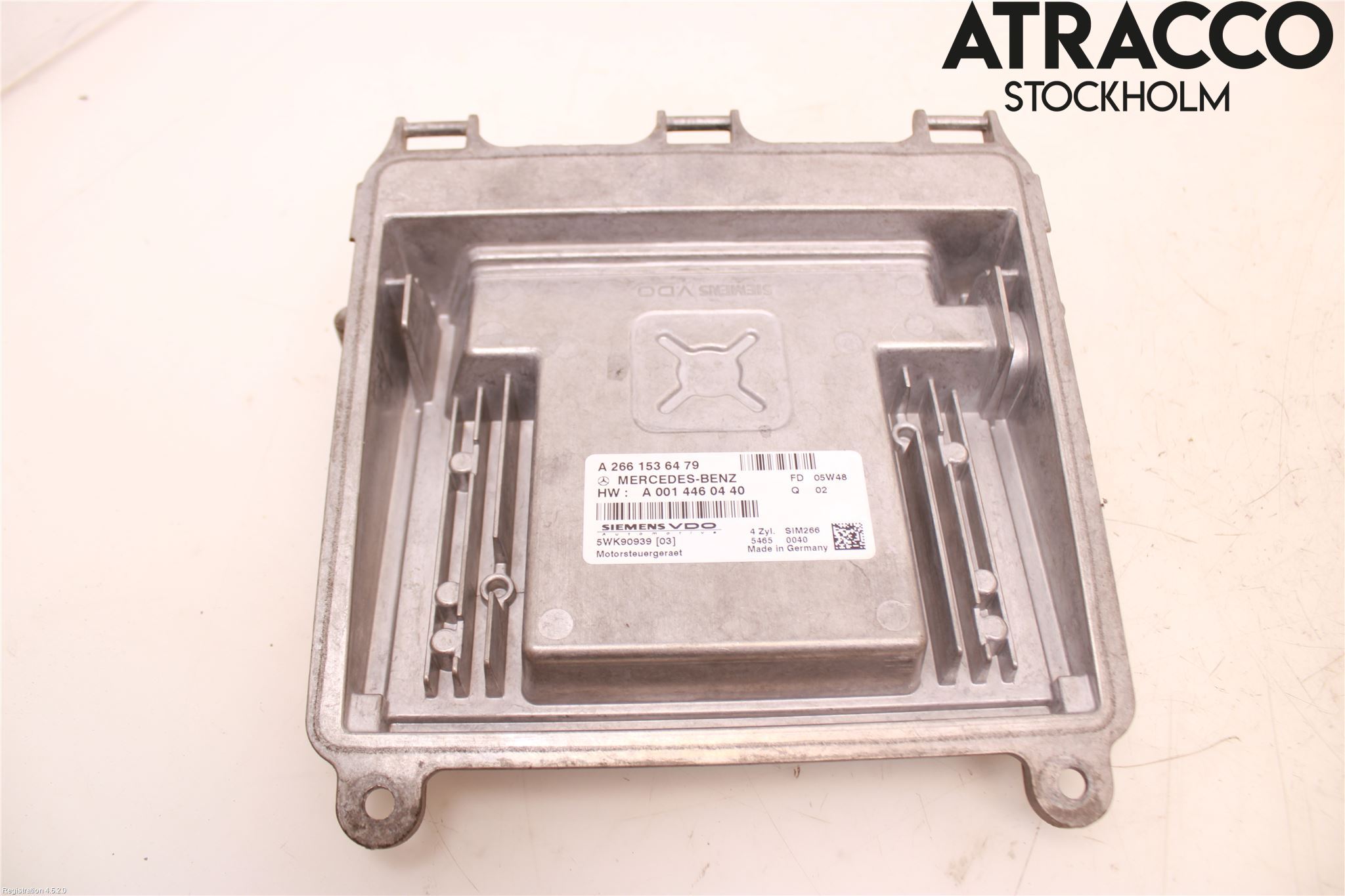 Mercedes-Benz MB B-KLASS (W245) 05-12 Styrenhet Insprut Bensin