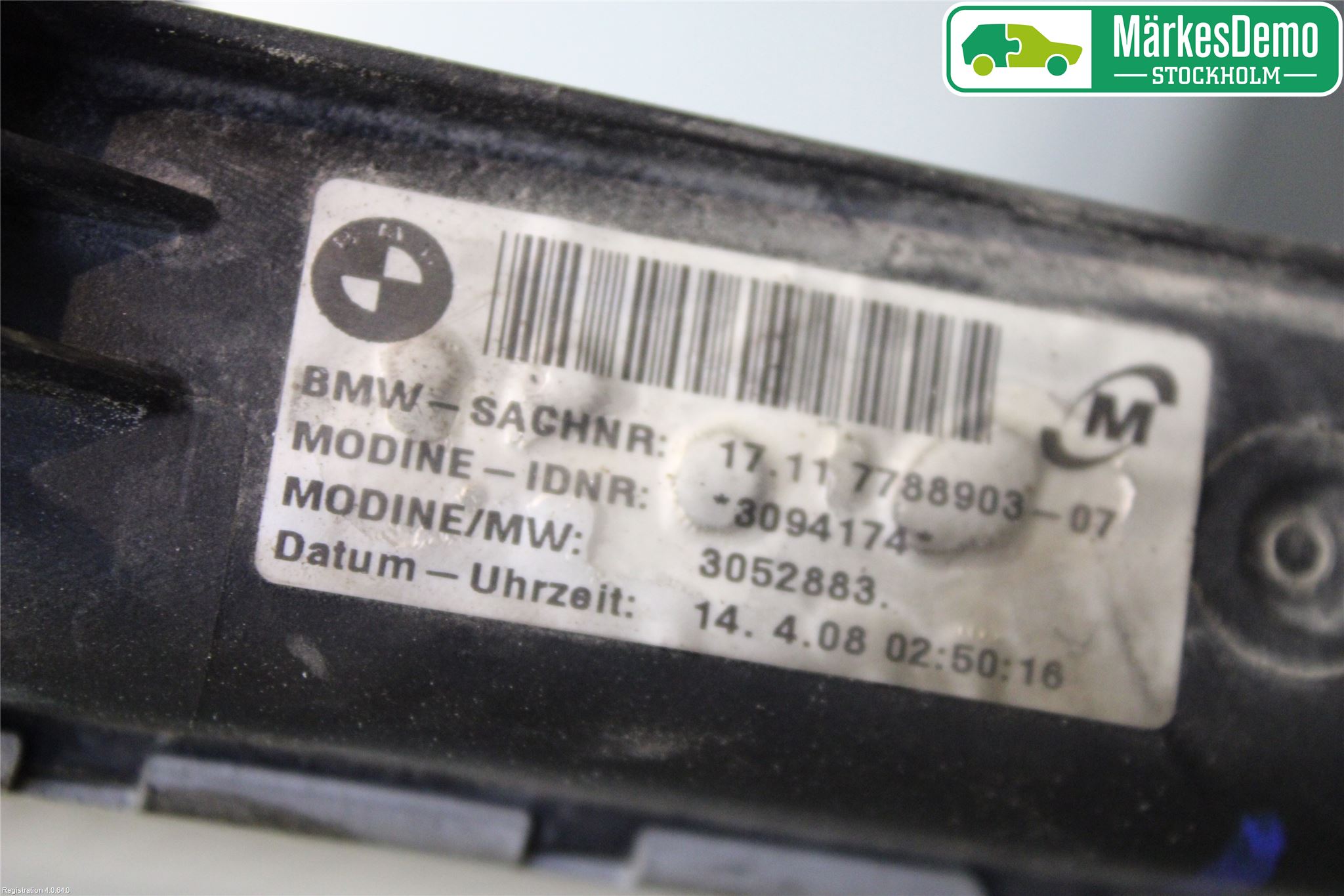 BMW 3 E90/91 SED/TOU 05-12 Kylare Aut