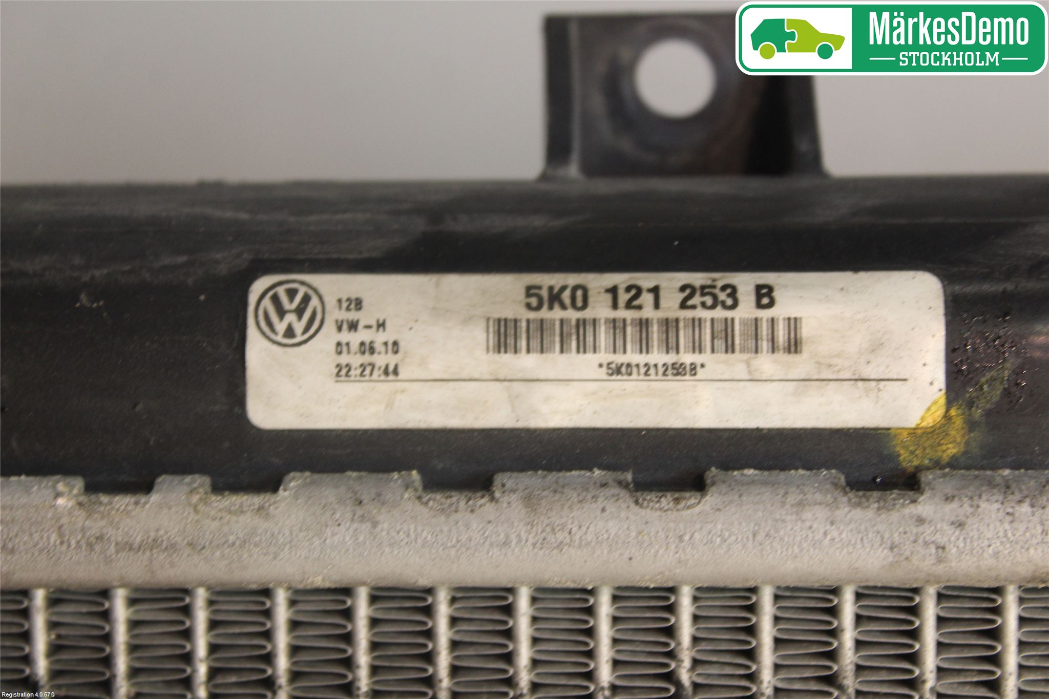 Volkswagen VW PASSAT 05-11 Kylare Aut