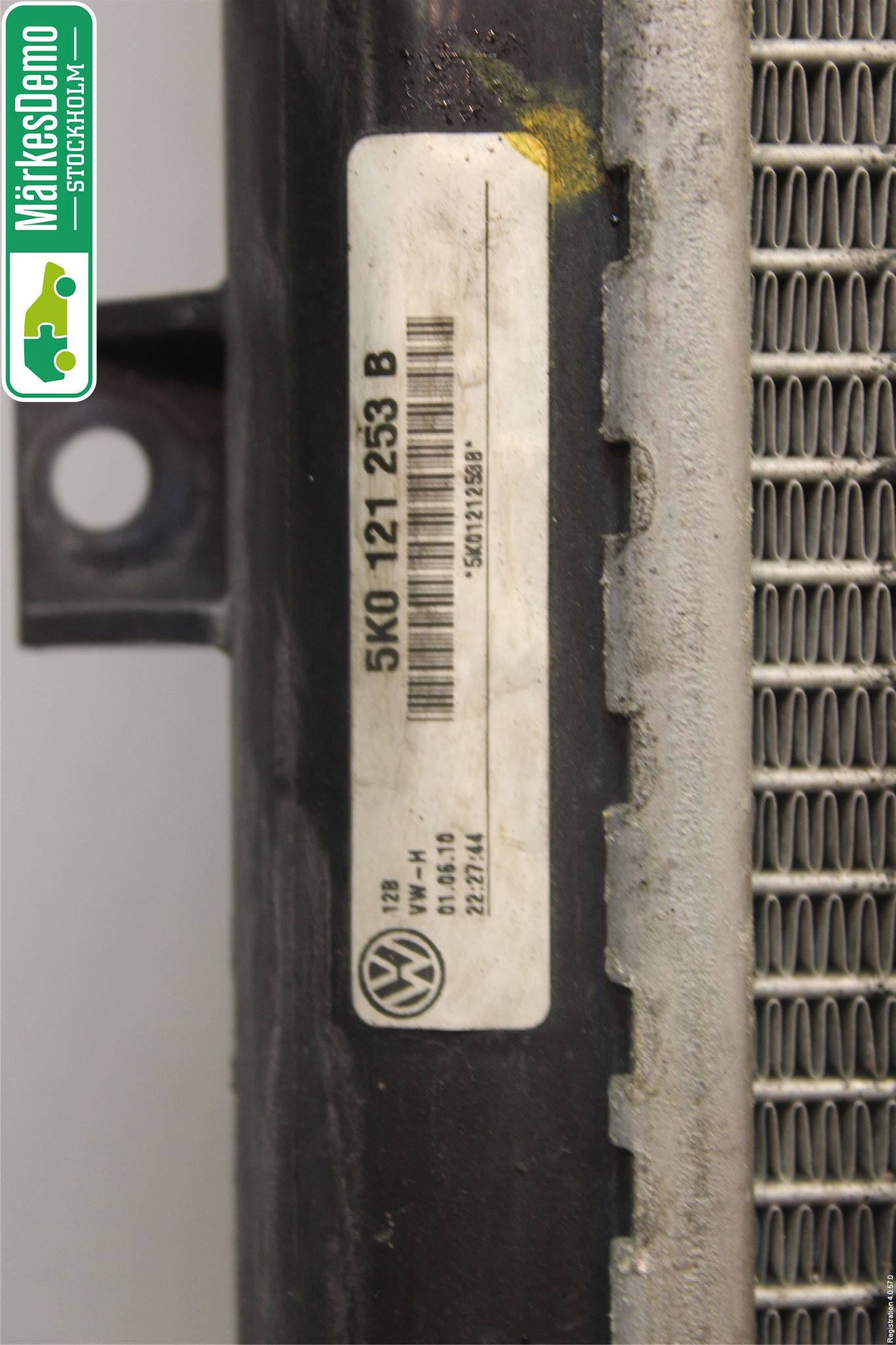 Volkswagen VW PASSAT 05-11 Kylare Aut