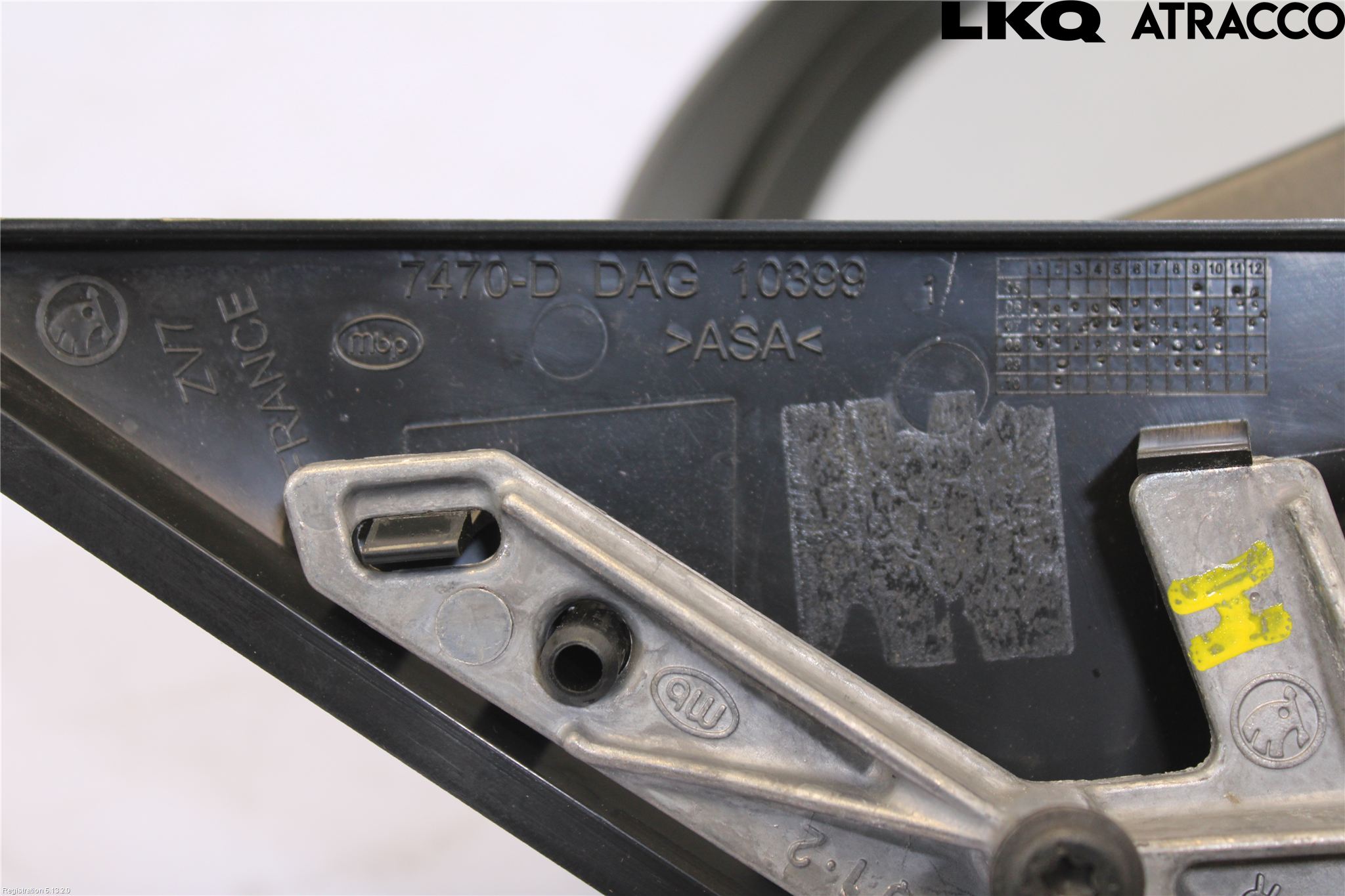 Skoda ROOMSTER Spegel Yttre El Hö