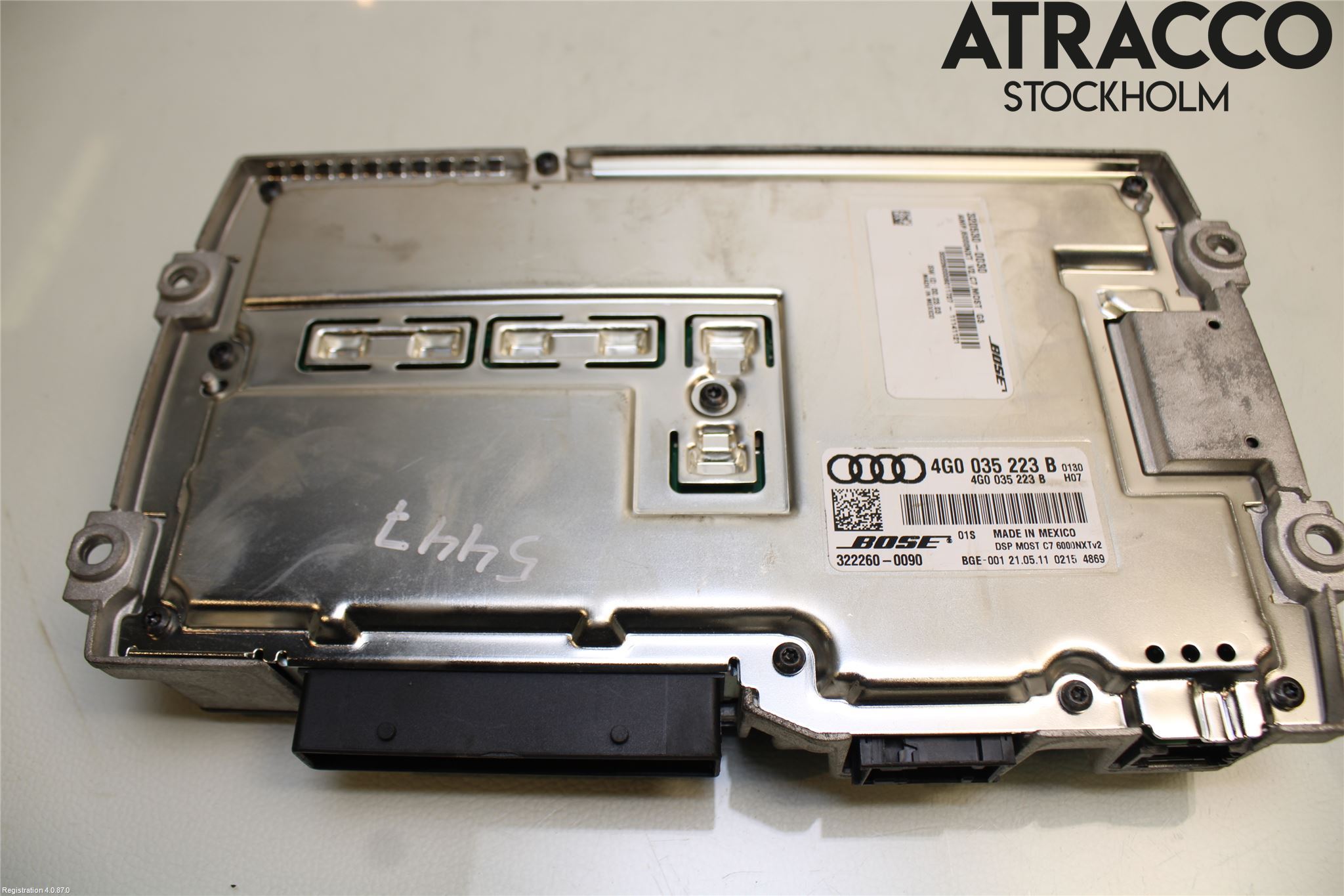 Audi A6/S6 4G 11-18 Radio-Stereo Förstärkare