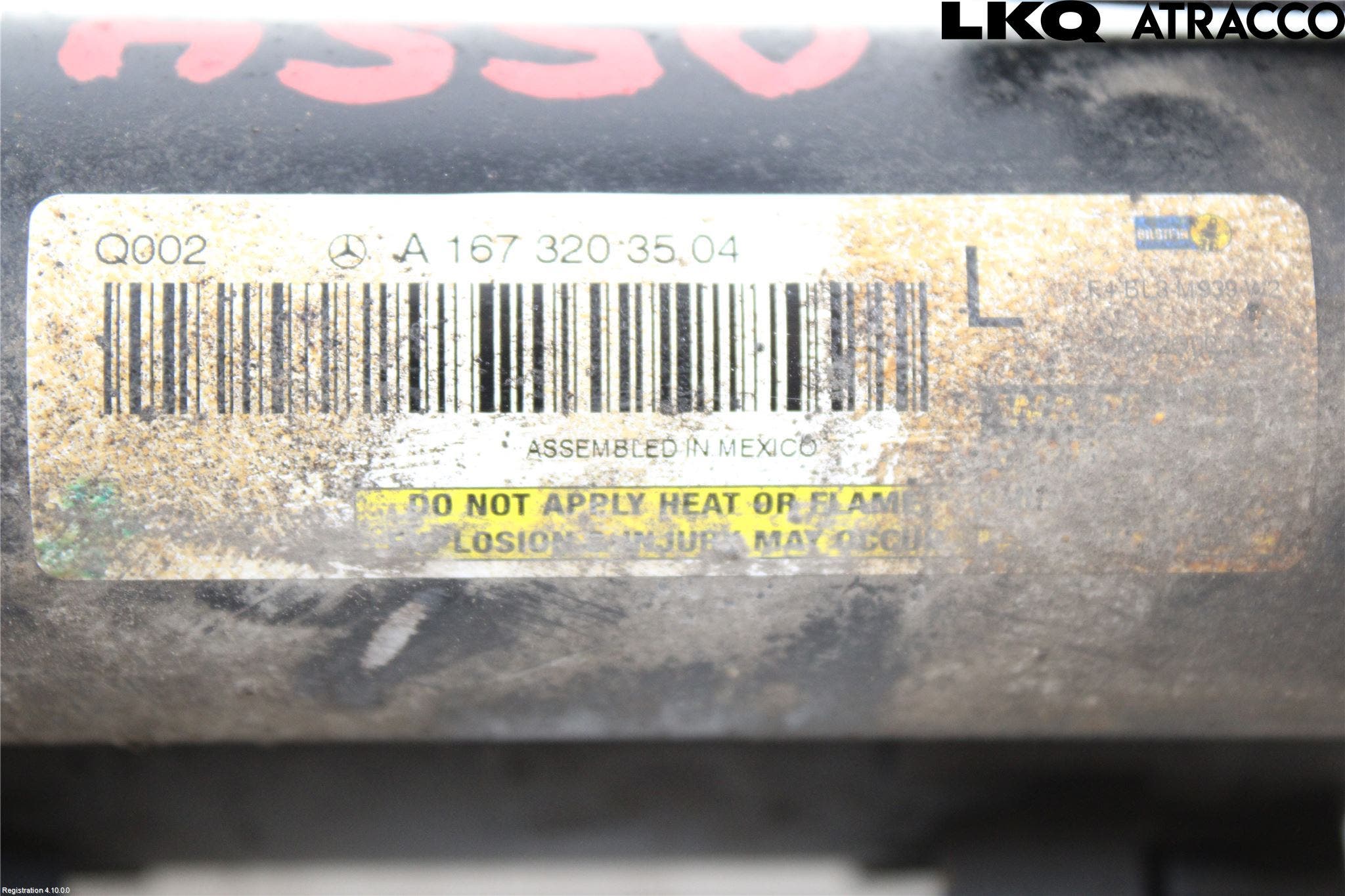 Mercedes-Benz MB GLE-KLASS (W167/V167/C167) 19- Fjäderben Fram Vänster