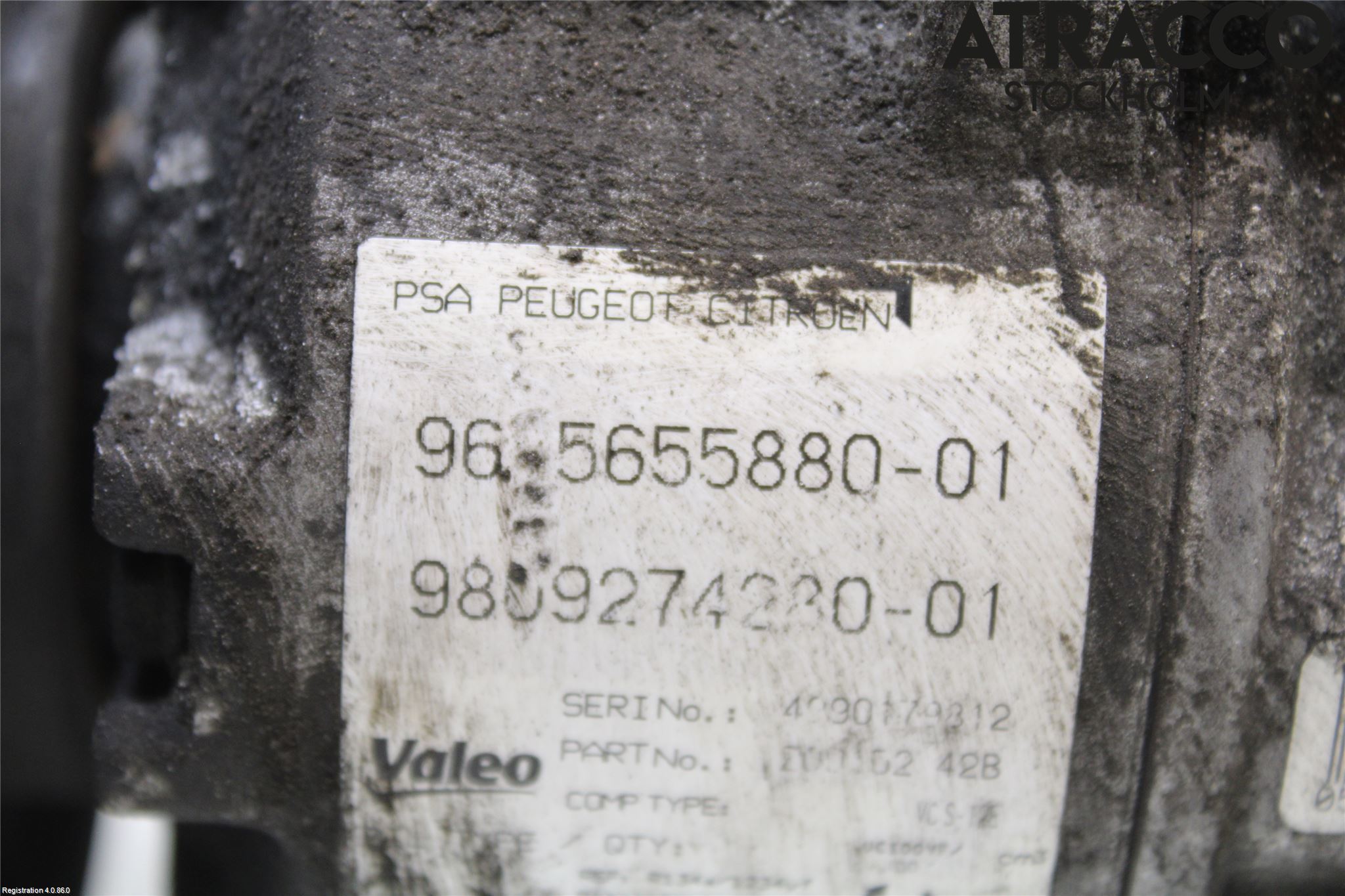 Peugeot 308 14-21 Ac Kompressor