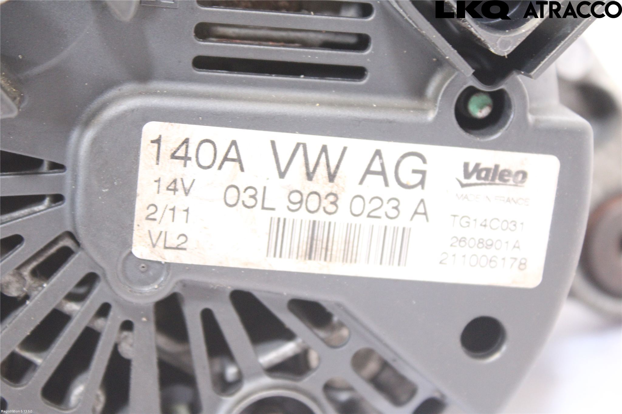 Audi A3/S3 05-13 Generator