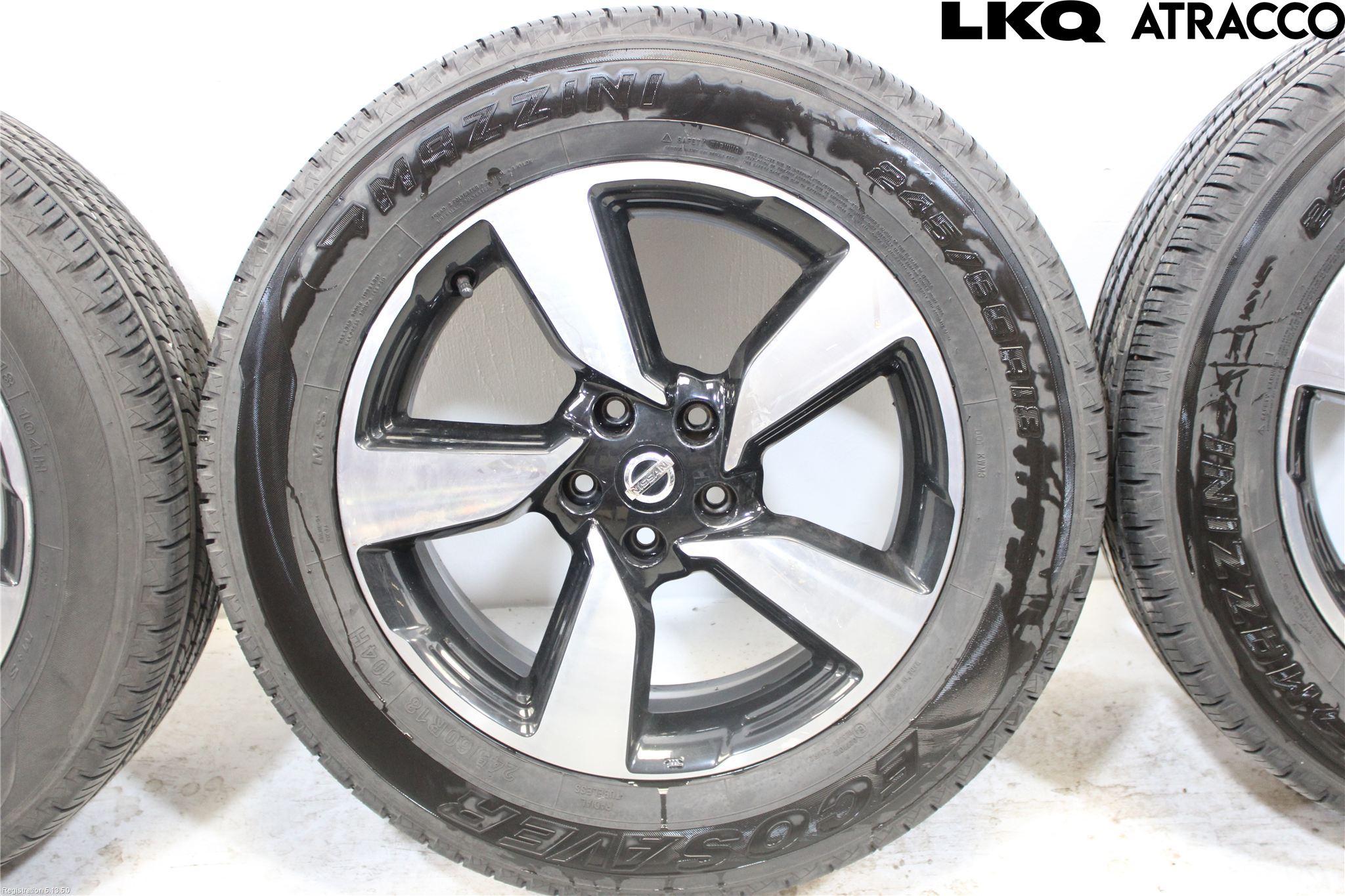 Nissan QASHQAI 14-17 Fälgsats Aluminium
