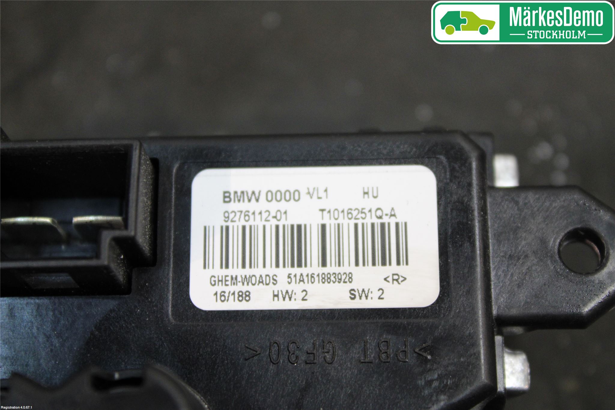 BMW X5 F15 13-18 Värmefläktsmotstånd