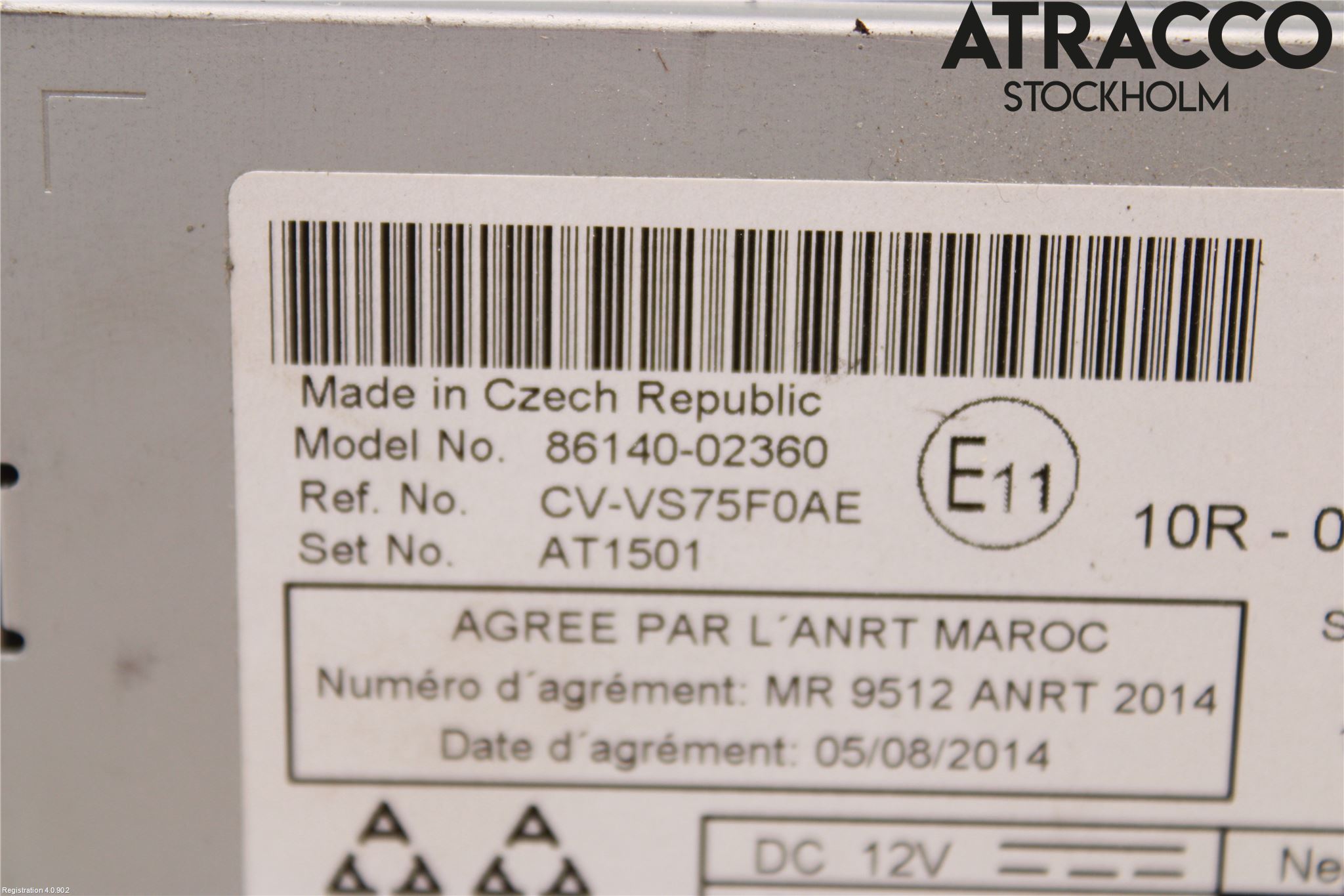 Toyota AURIS 13-19 Cd Radio - Multimediapanel