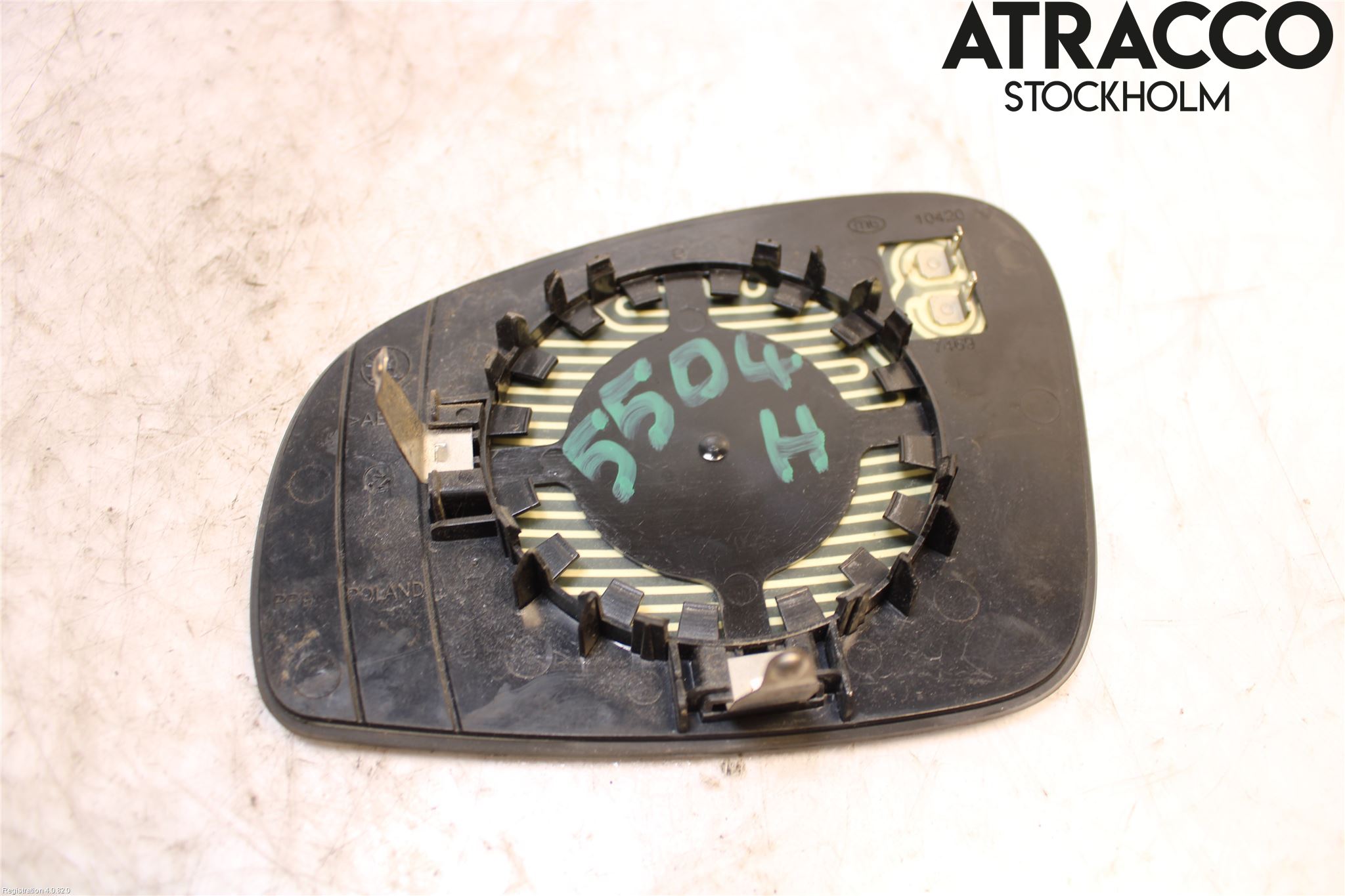 Skoda FABIA 07-14 Spegelglas Hö