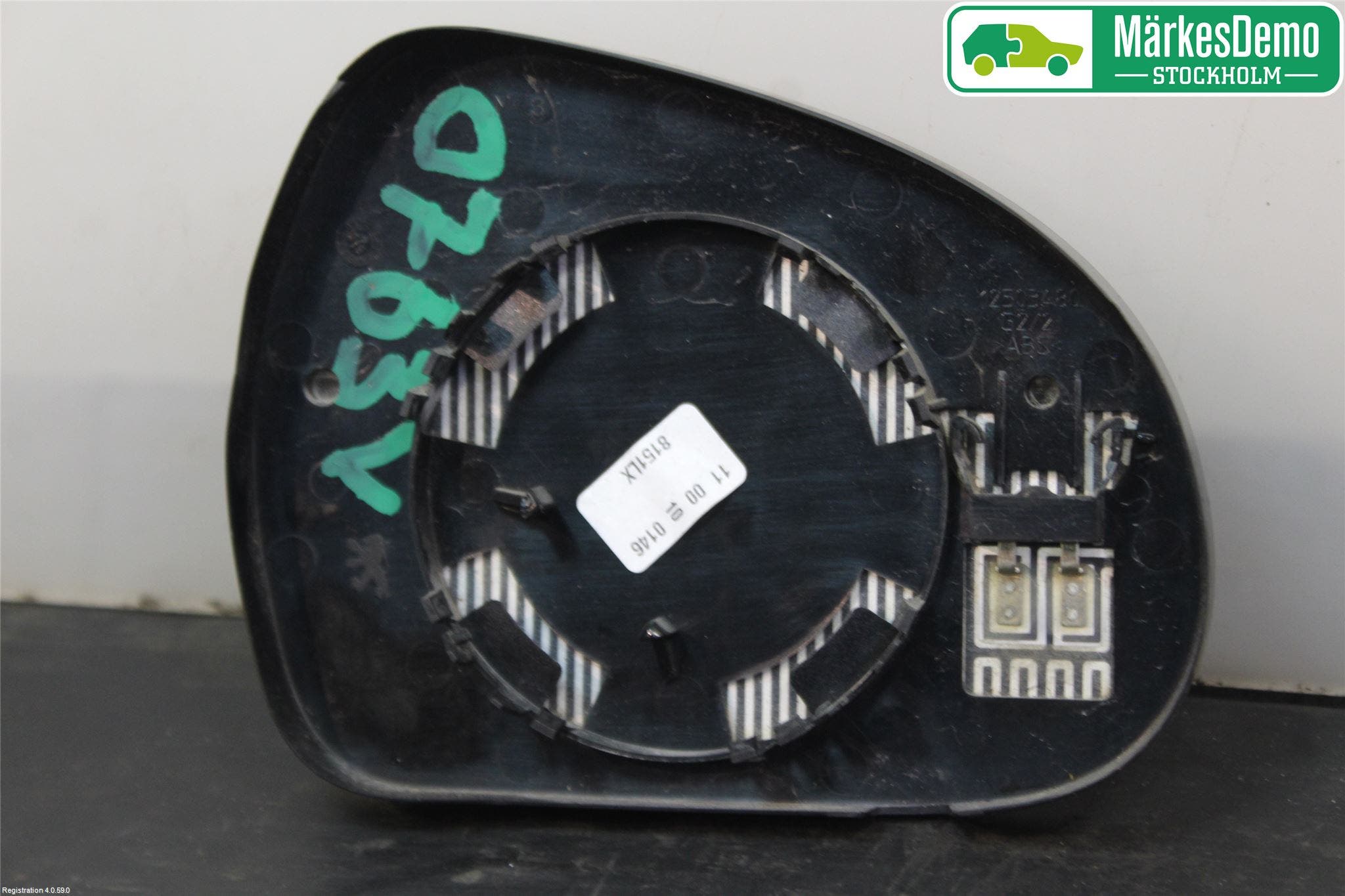 Peugeot 308 08-13 Spegelglas Vä