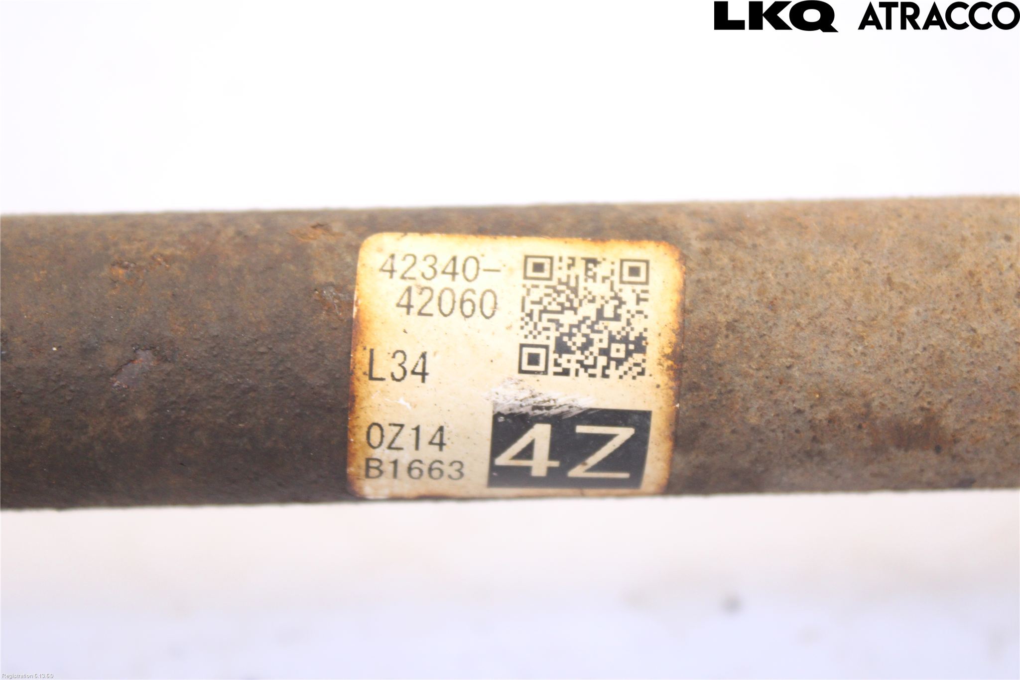 Toyota RAV4 19- Drivaxel Bak Vänster