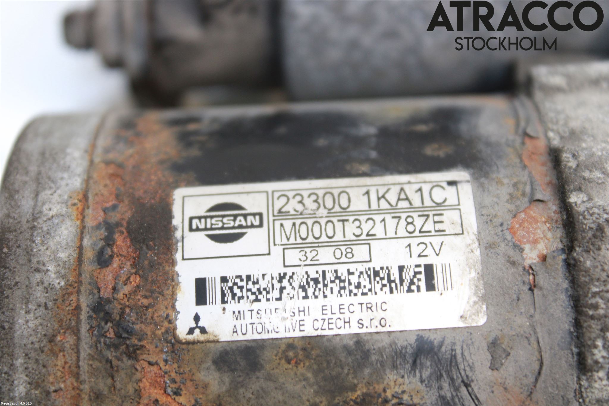 Nissan QASHQAI 10-14 Startmotor