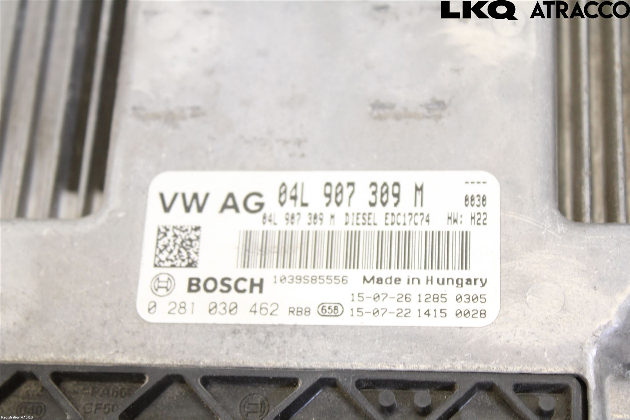 Volkswagen VW PASSAT 15-19 Styrenhet Inspump Diesel