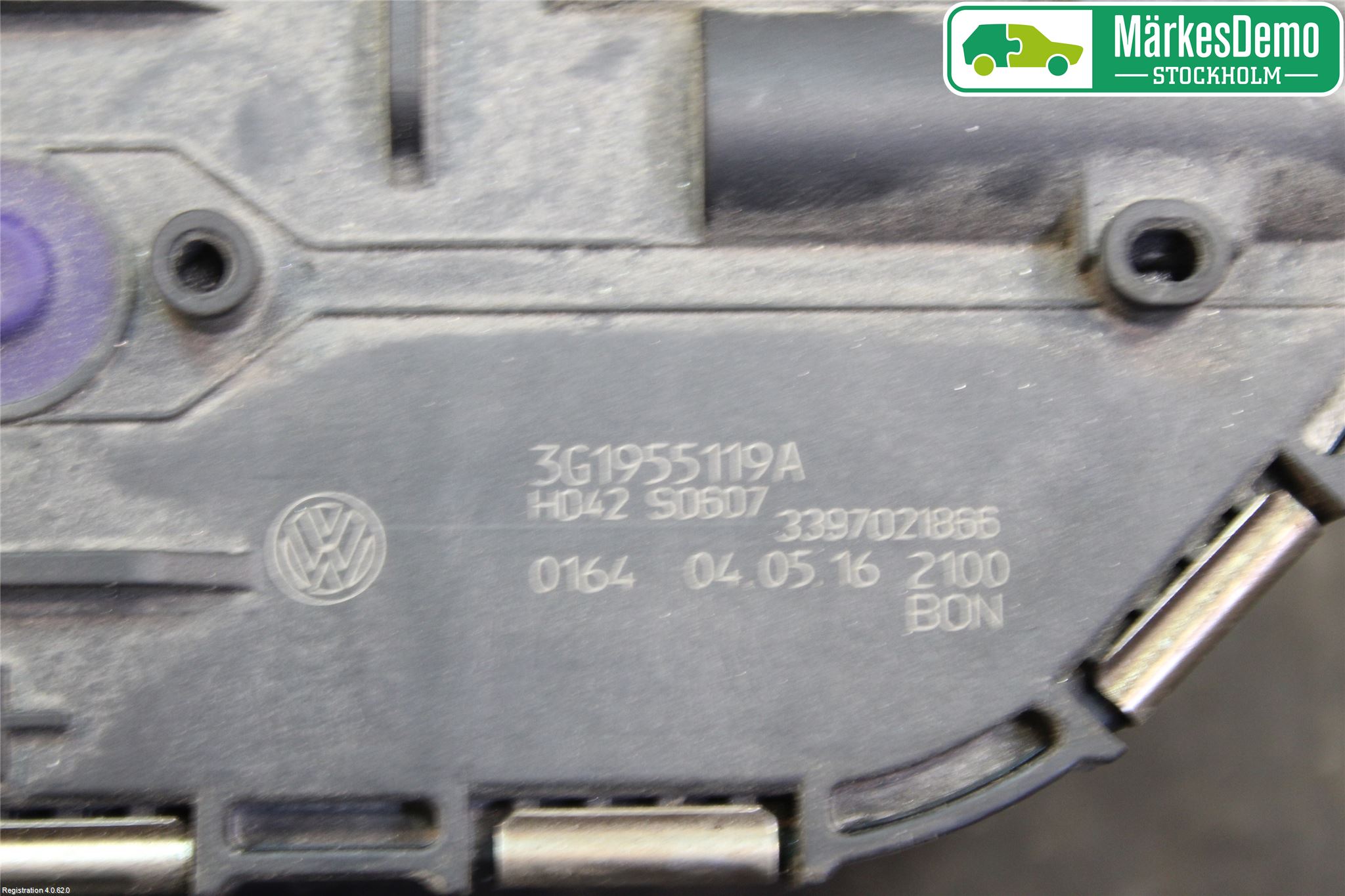 Volkswagen VW PASSAT 15-19 Torkarmotor Vindruta