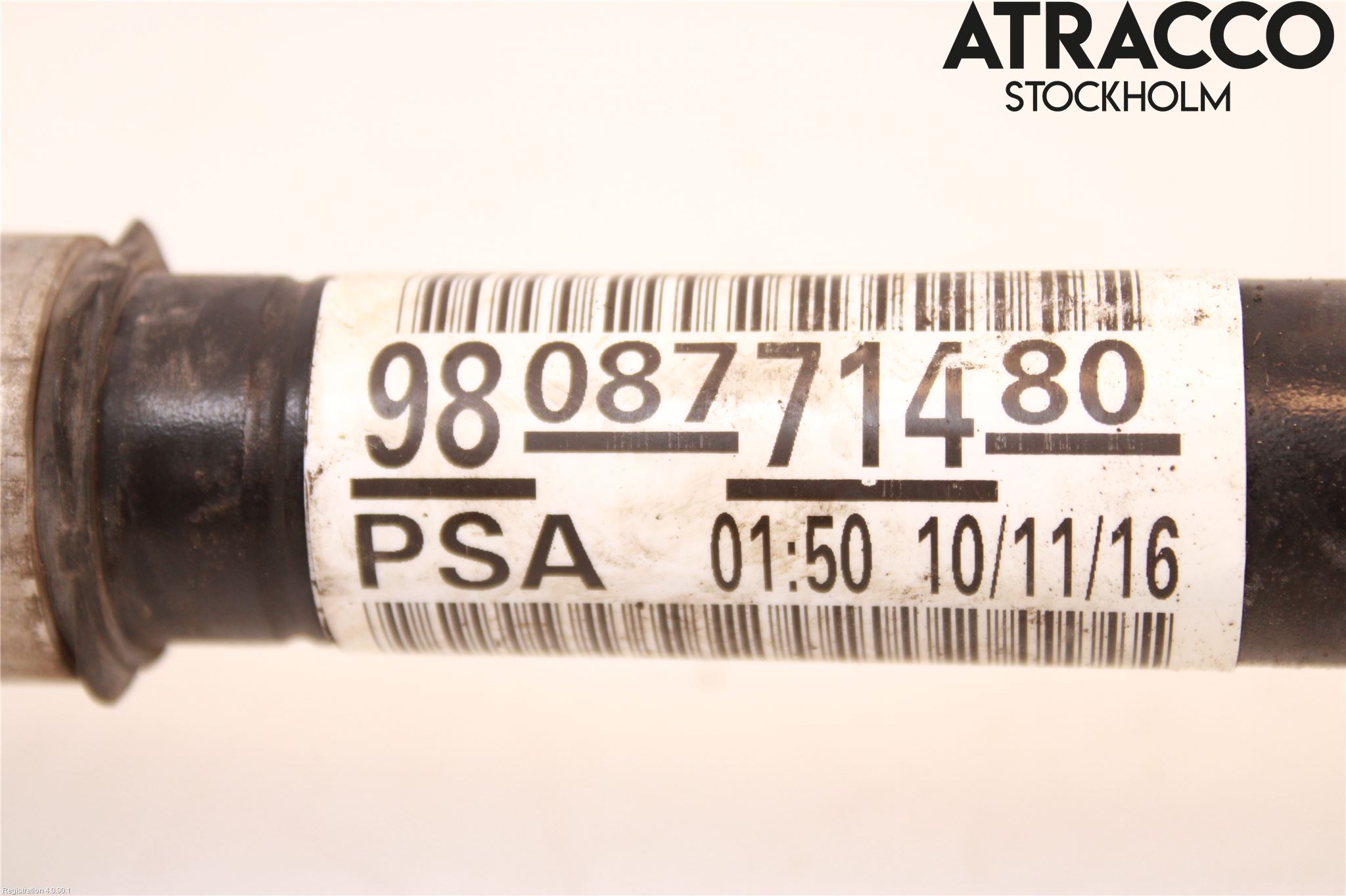 Peugeot 3008 17-24 Drivaxel Fram Vänster