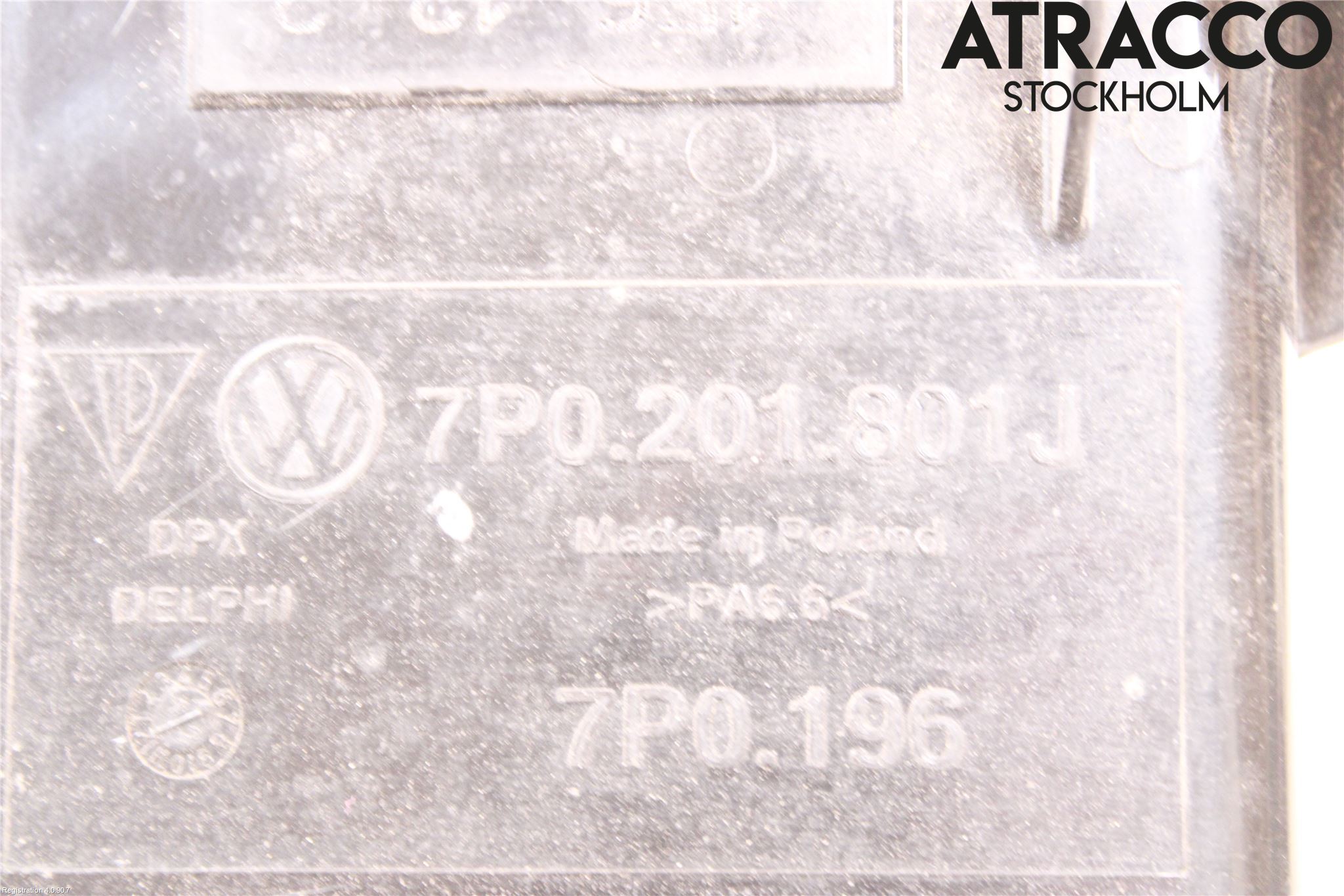 Porsche CAYENNE 03- Bränsle Kolkanister