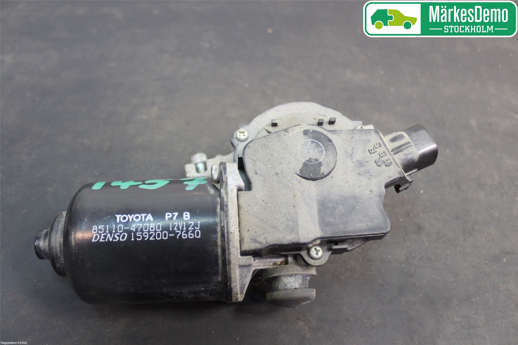 Toyota PRIUS NWH20 04-08 Torkarmotor Vindruta