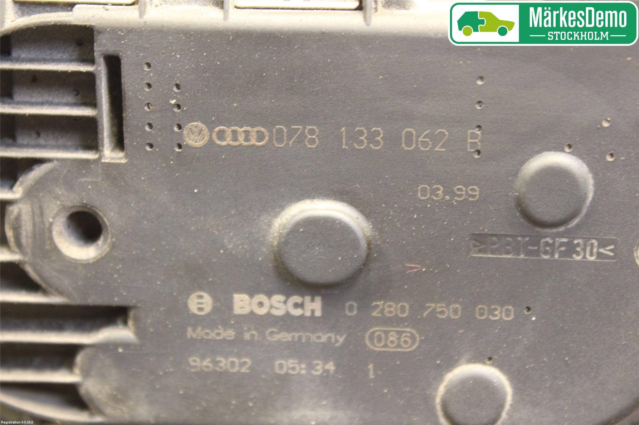 Audi A6/S6     97-05 Injspjällhus