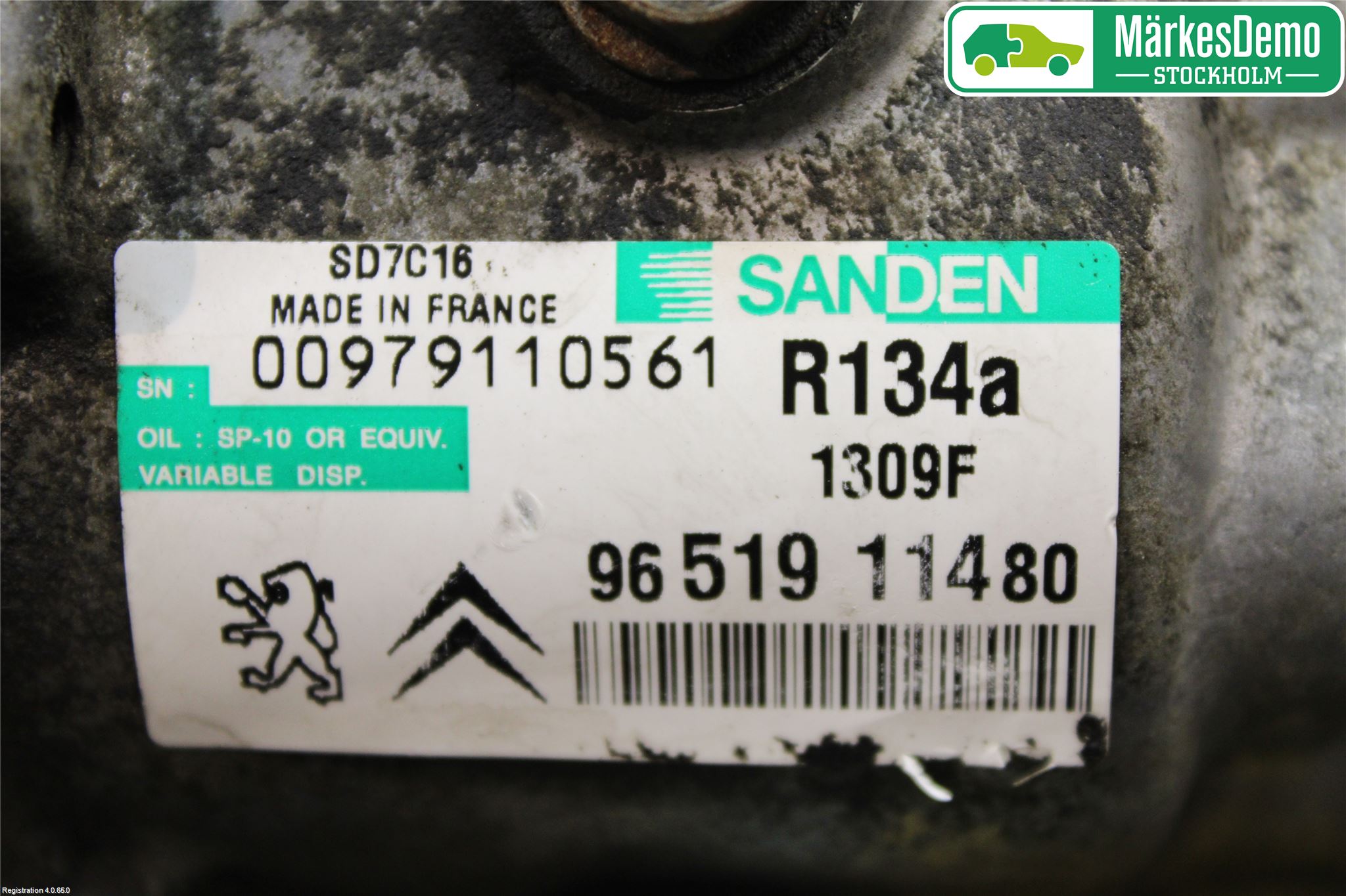 Peugeot 307     05-08 Ac Kompressor