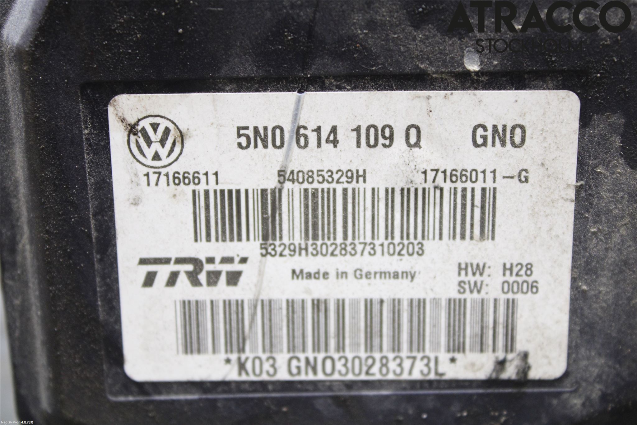 Volkswagen VW TIGUAN 07-16 Abs Hydraulaggregat