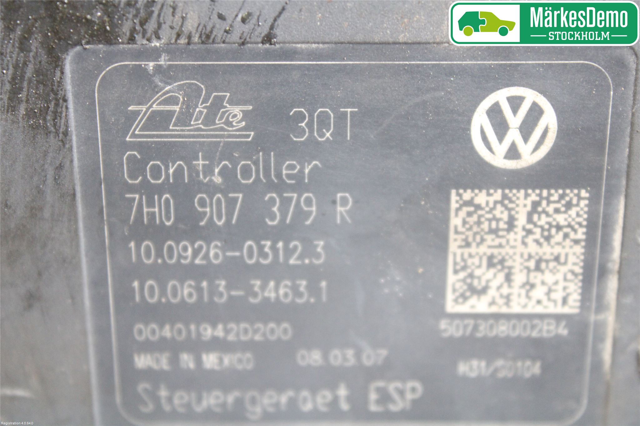 Volkswagen VW TRANSP/CARAVELLE (T5) 04-15 Abs Hydraulaggregat