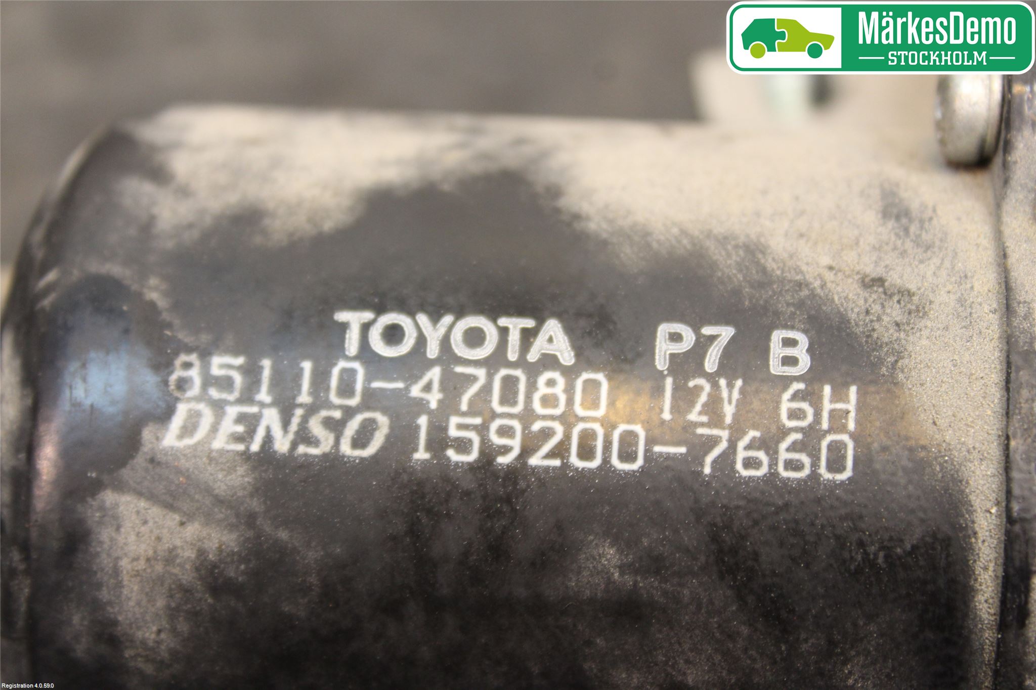Toyota PRIUS NWH20 04-08 Torkarmotor Vindruta