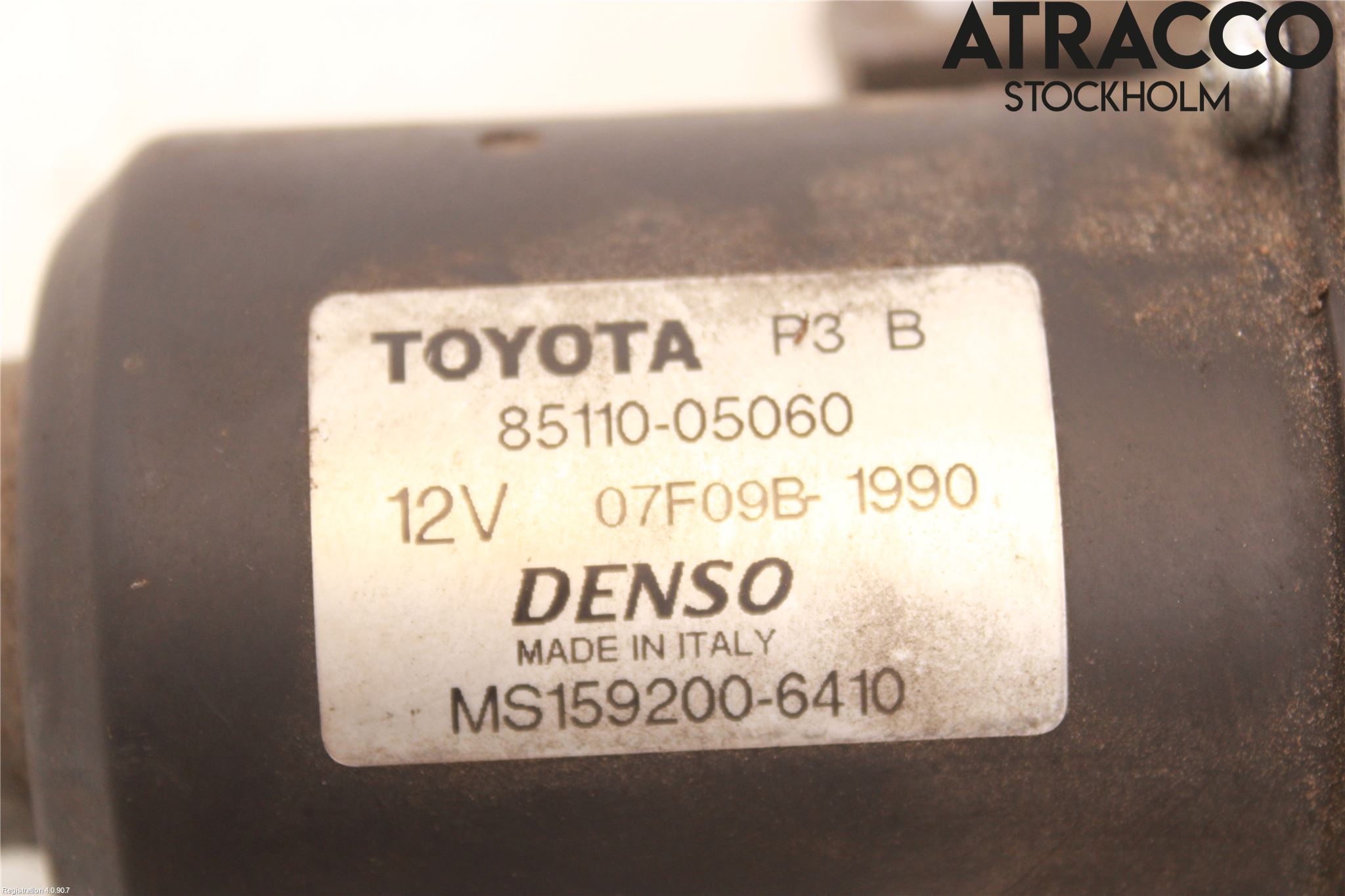 Toyota AVENSIS 03-06 Torkarmotor Vindruta