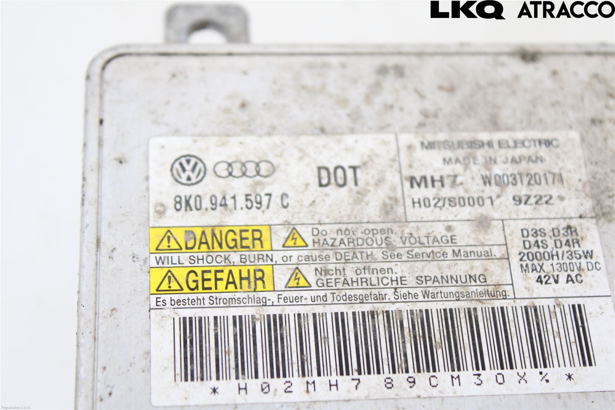 Audi A3/S3 05-13 Styrenhet Strålkastare