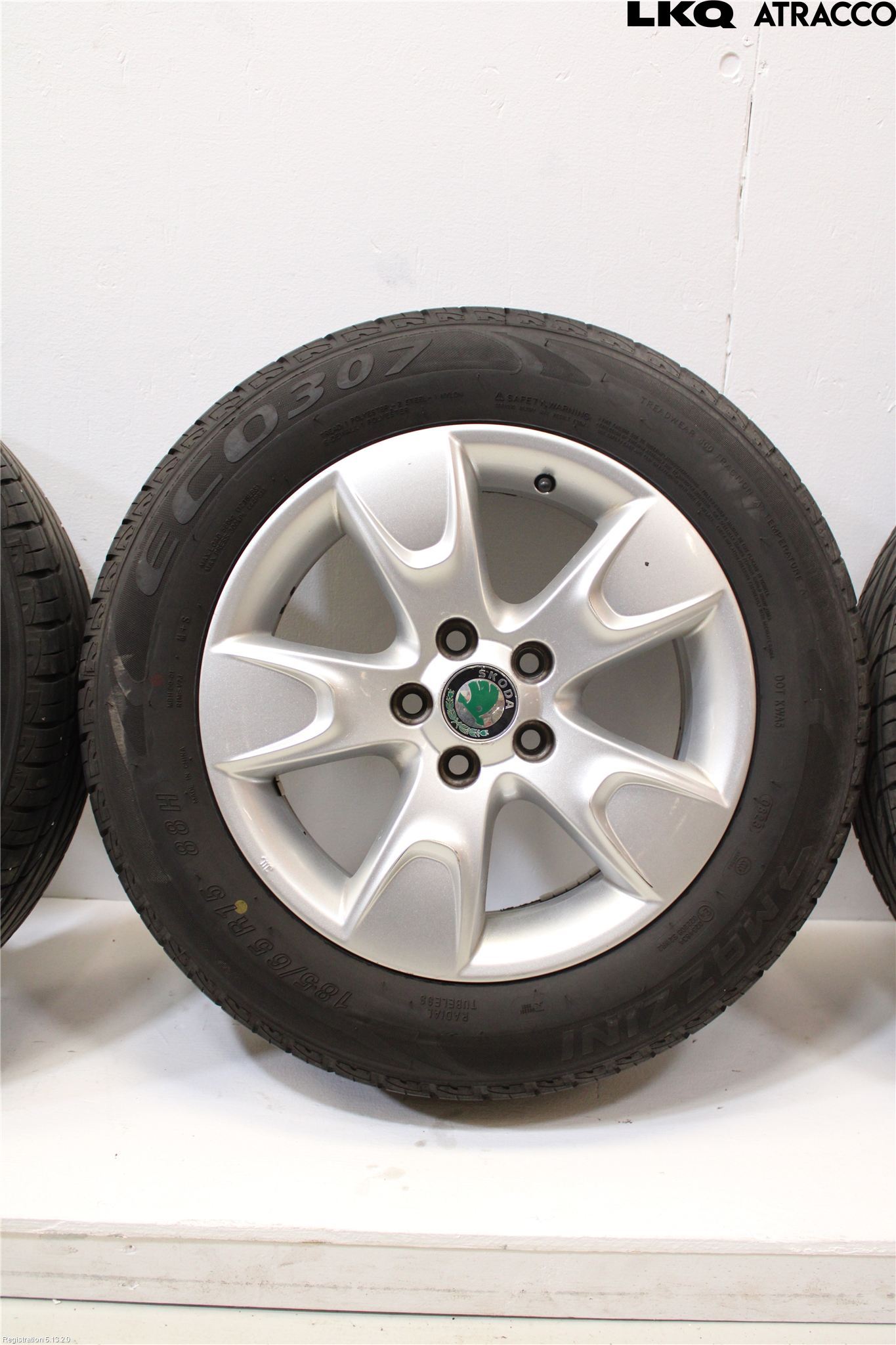 Skoda ROOMSTER Fälgsats Aluminium