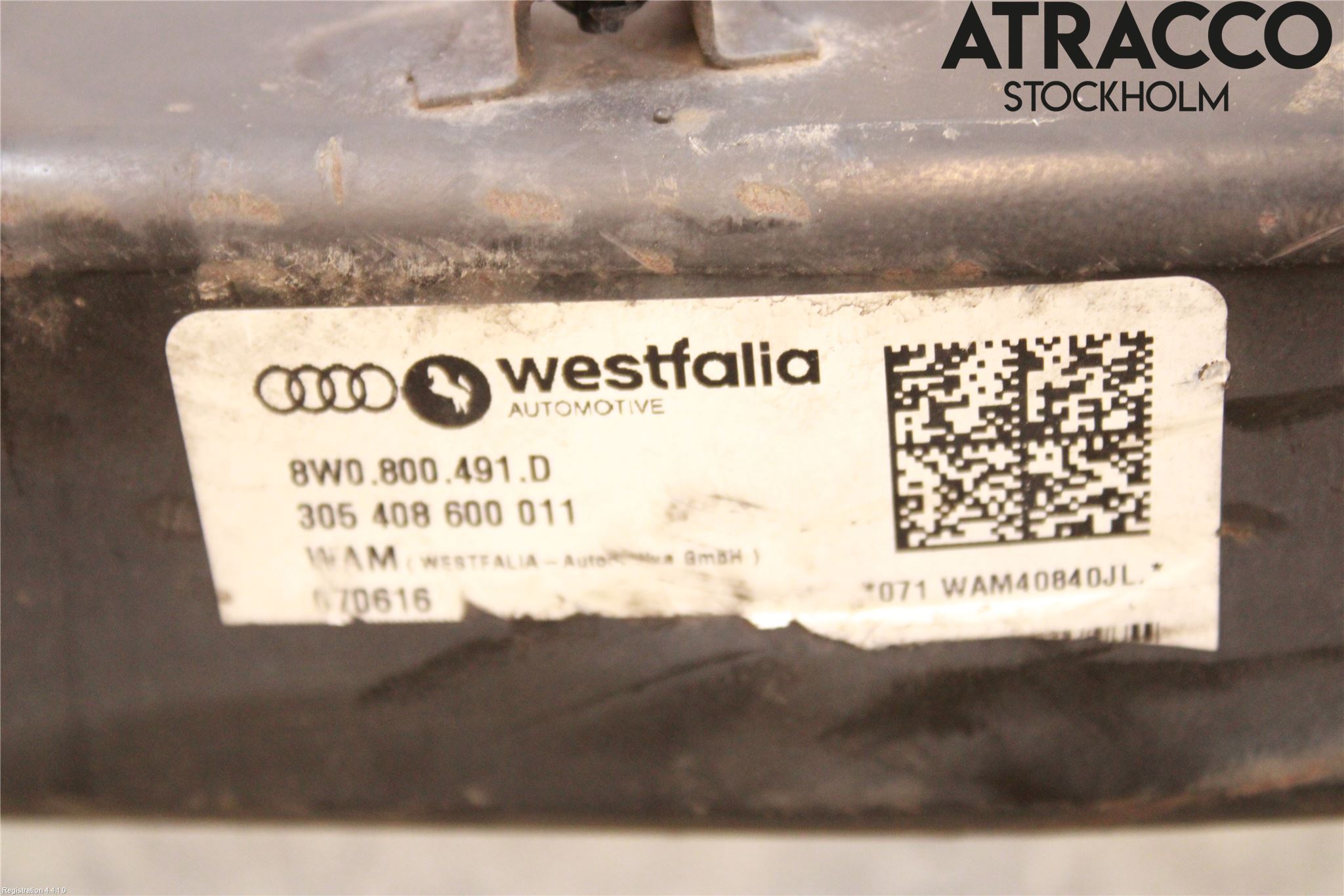 Audi A4/S4 B9 16-19 Dragkrok