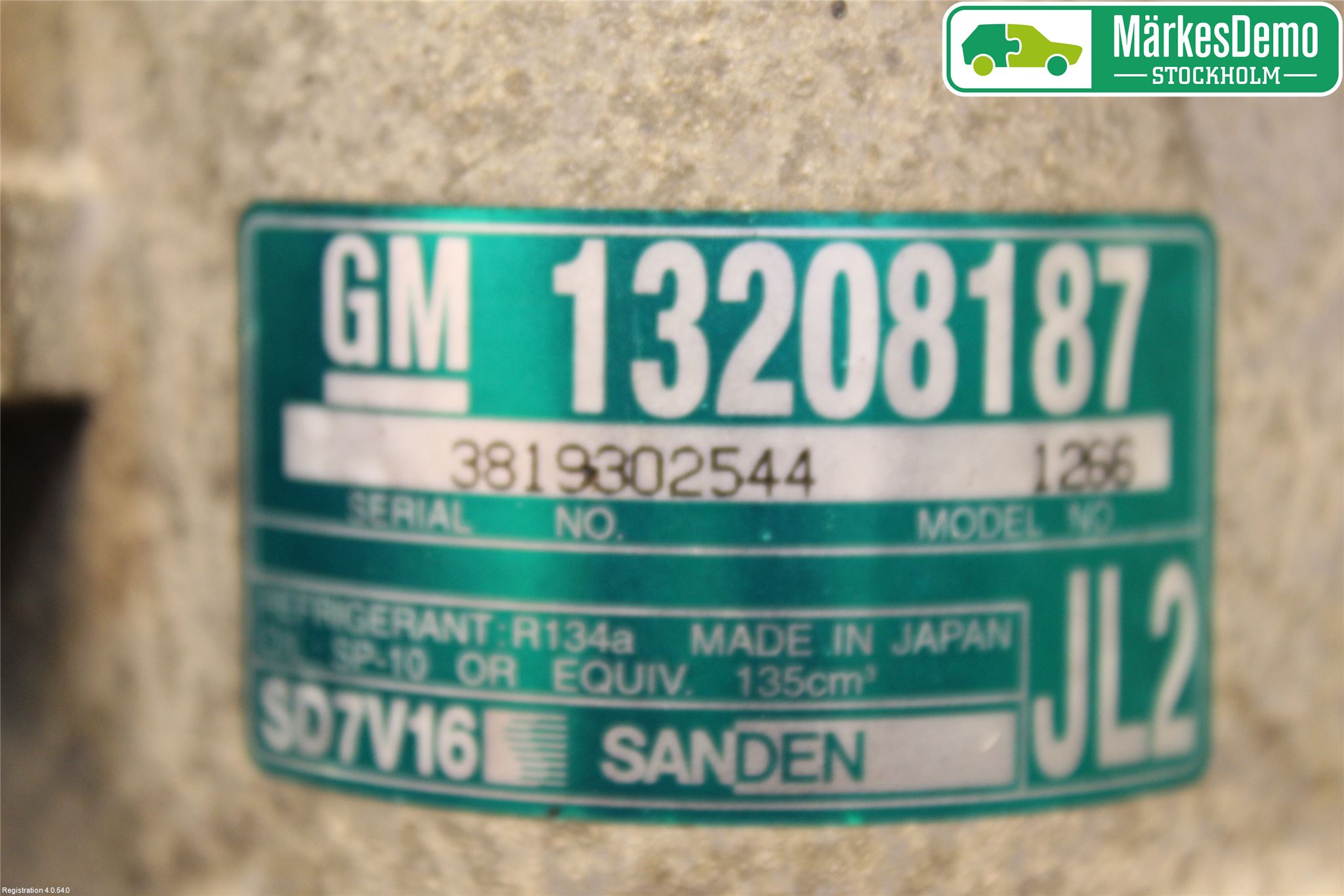 Opel VECTRA C 02-05 Ac Kompressor