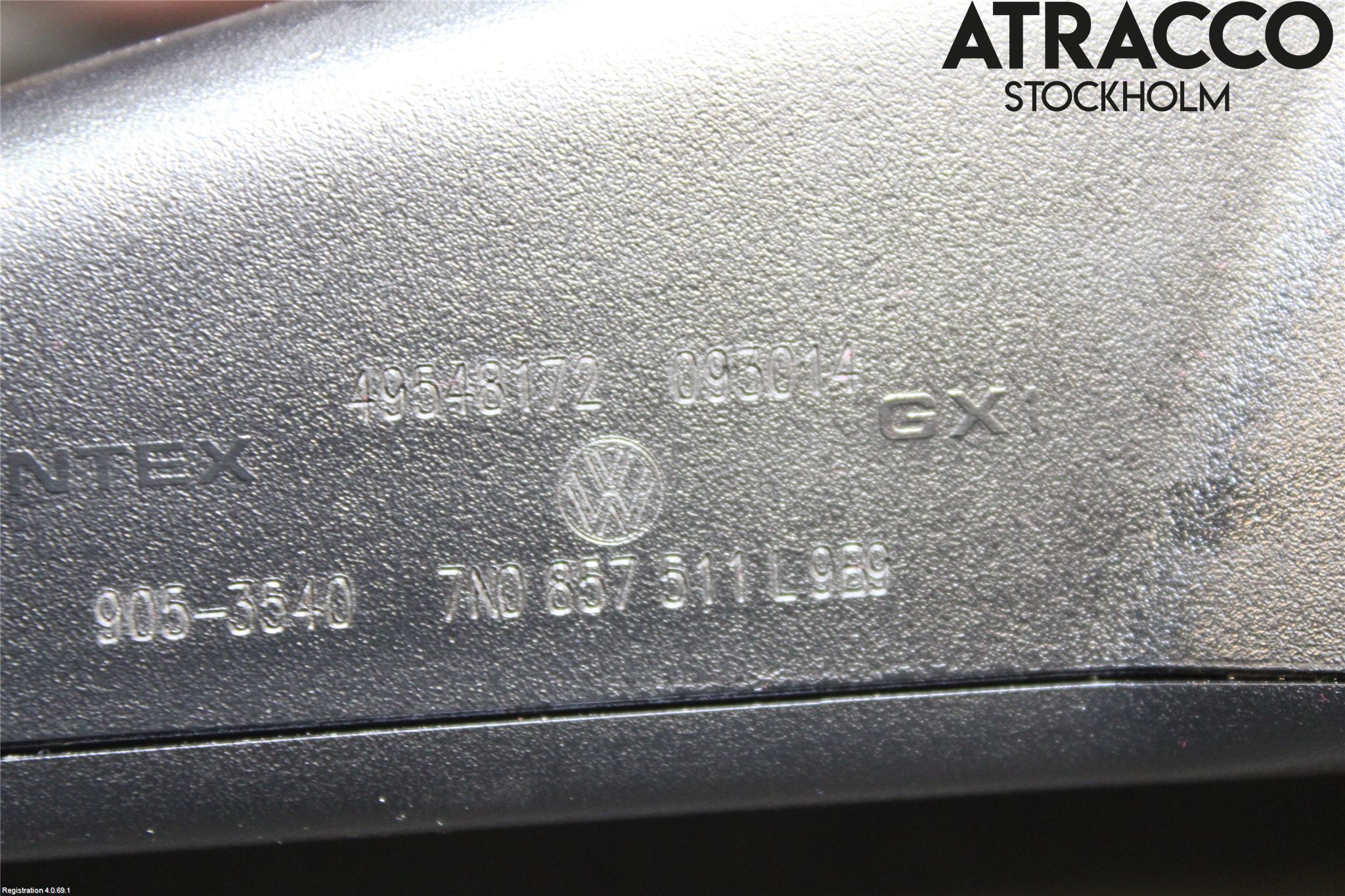 Volkswagen VW GOLF / E-GOLF VII 13-20 Spegel Invändig El