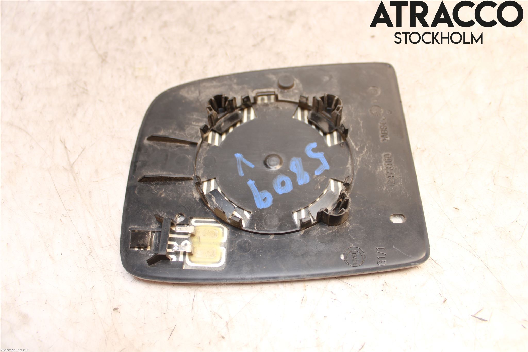 Citroen JUMPY 07-16 Spegelglas Vä