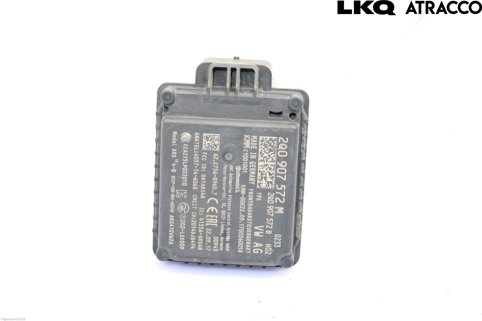 Volkswagen VW TIGUAN 16-24 Sensor Adaptiv Farthållare