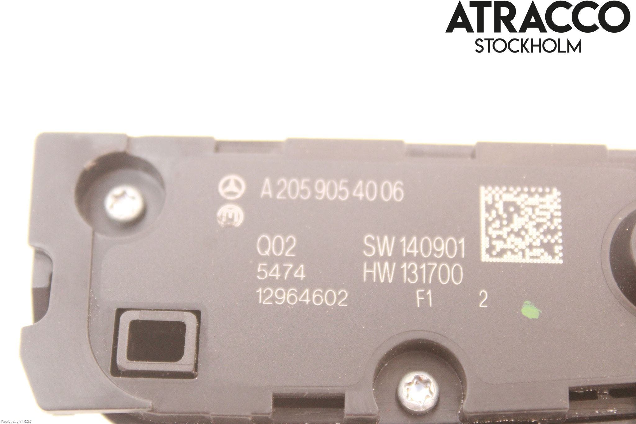 Mercedes-Benz MB C-KLASS (W205) 14-21 Strömställare Multifunktion