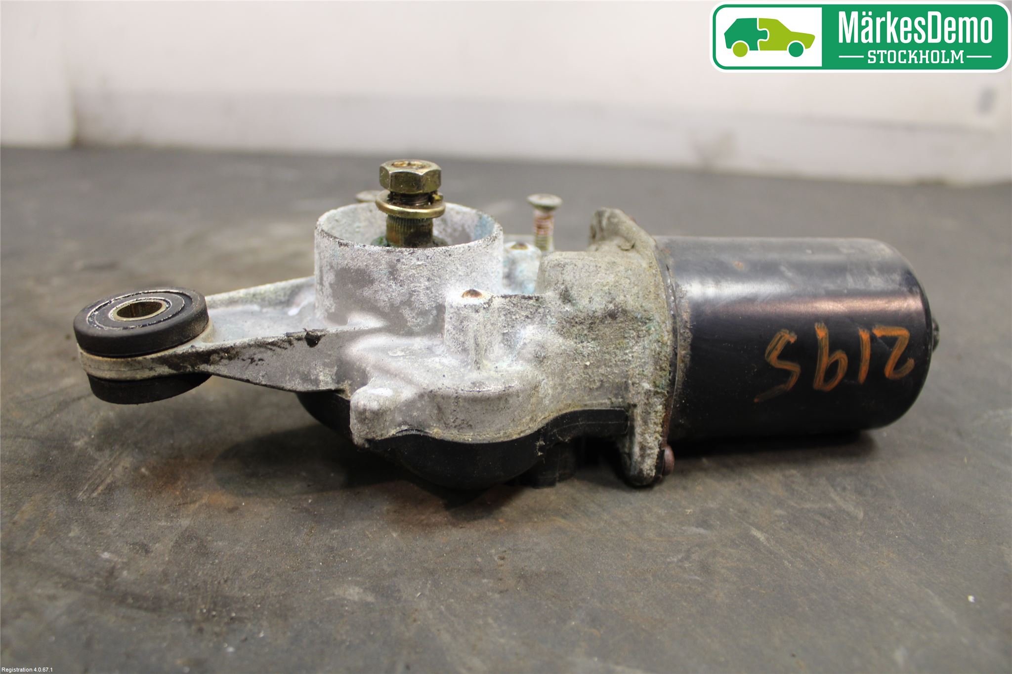 Nissan MICRA 03-07 Torkarmotor Vindruta