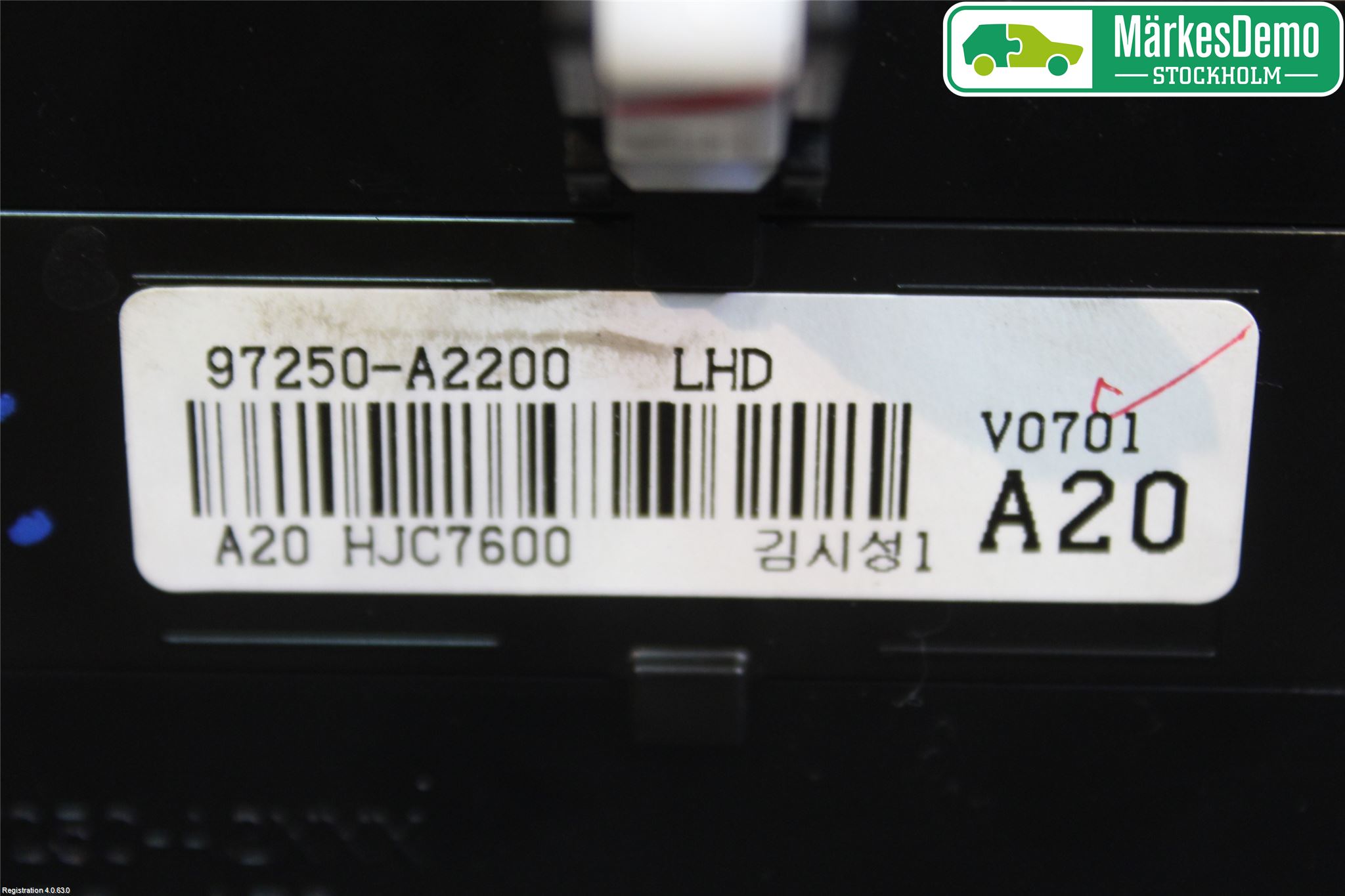 Kia CEED 12-18 Ac Styrenhet Ac Manöveren