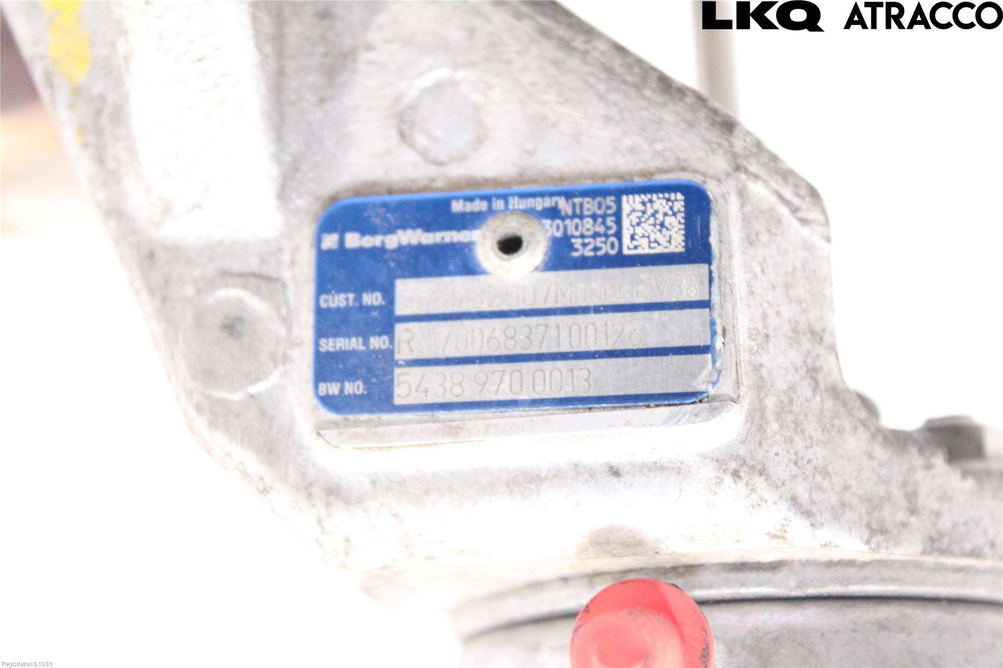 Opel ZAFIRA C 12-19 Turboaggregat