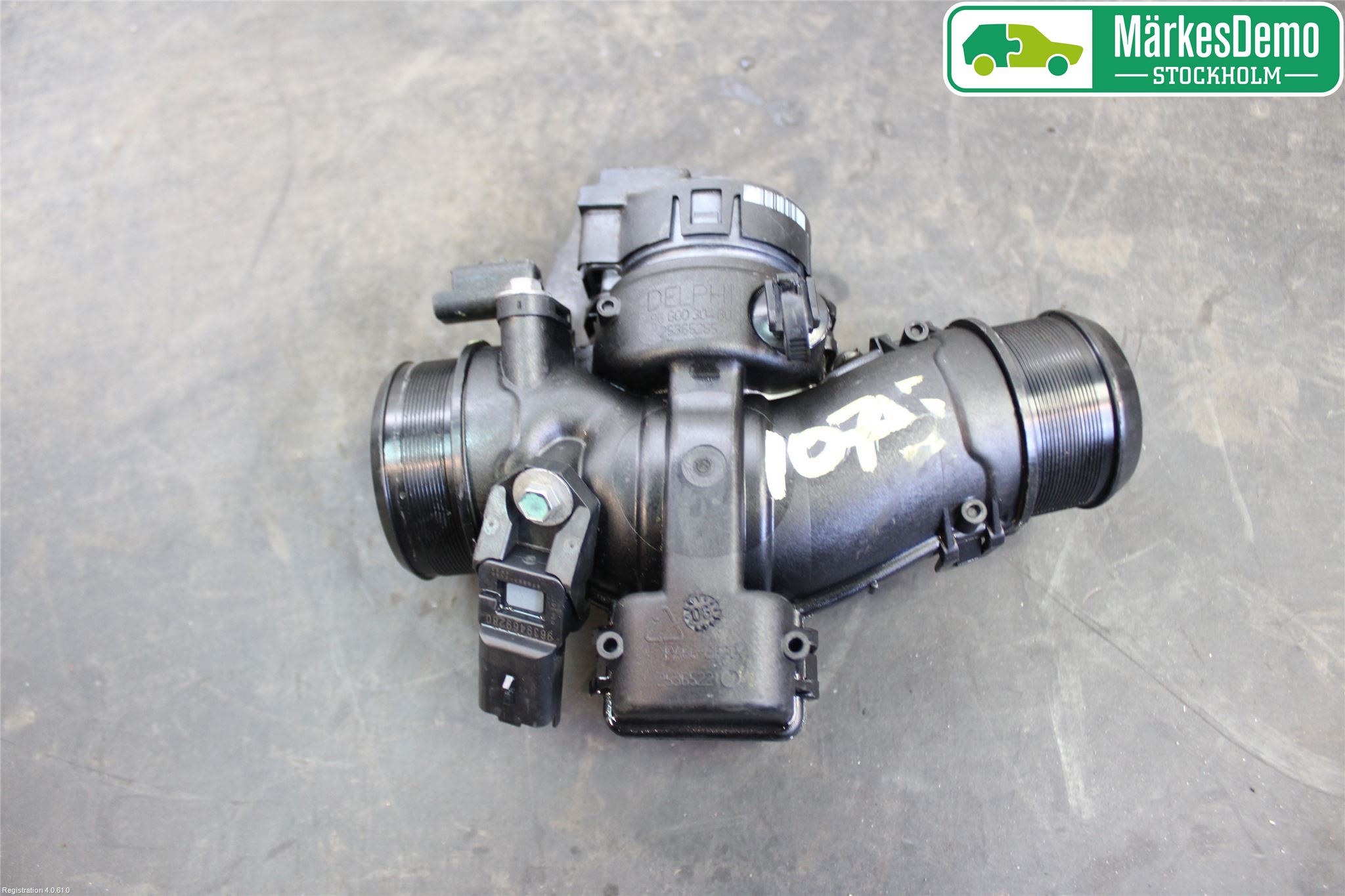 Peugeot 308 08-13 Injspjällhus