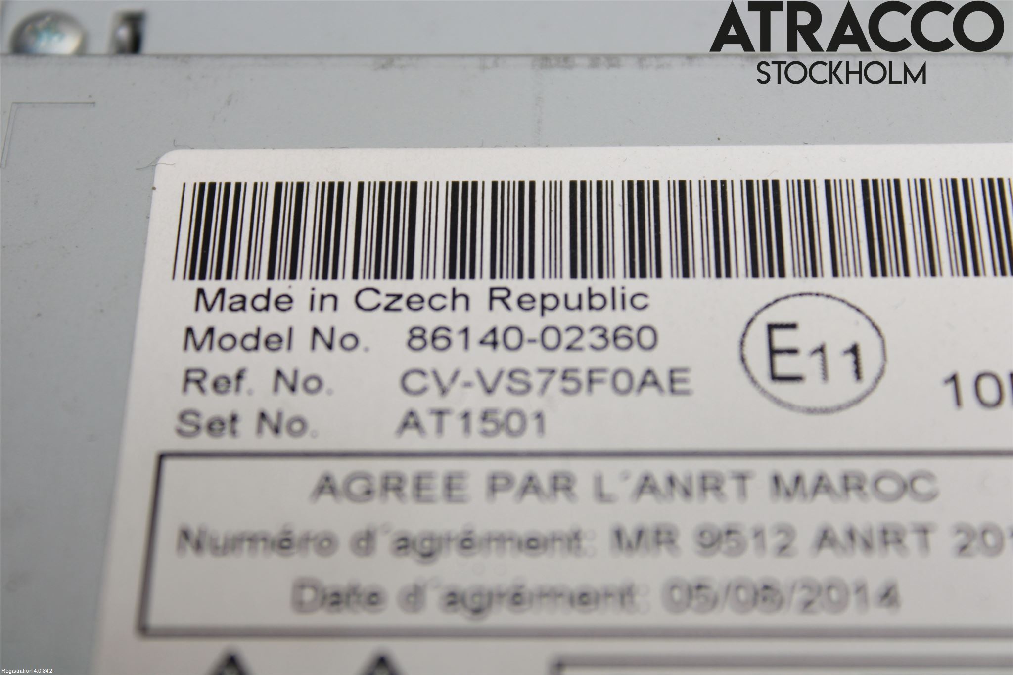 Toyota AURIS 13-19 Cd Radio - Multimediapanel