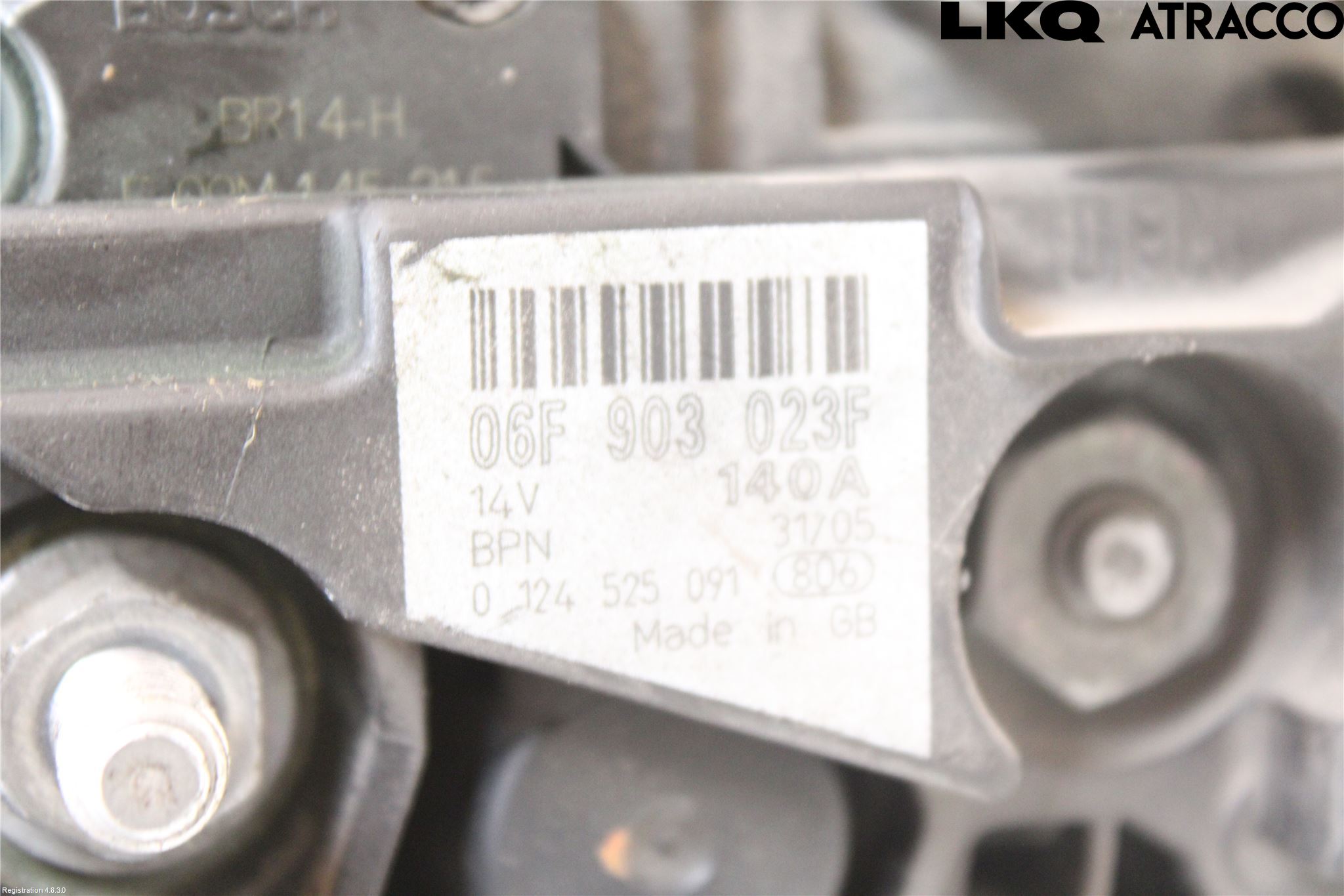 Audi A3/S3 05-13 Generator