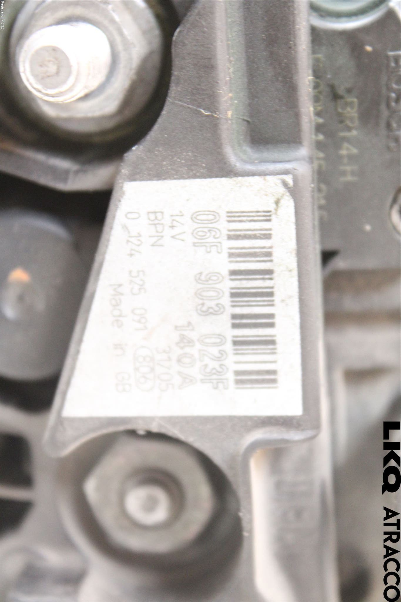 Audi A3/S3 05-13 Generator